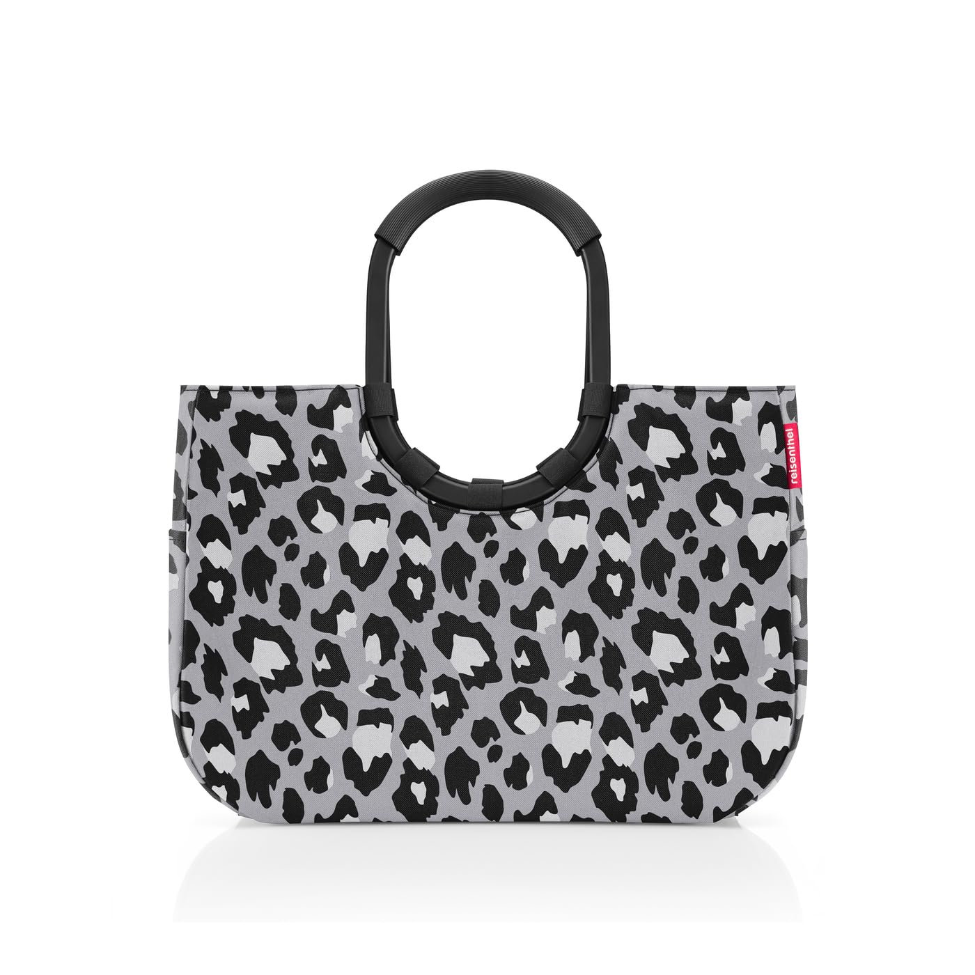 reisenthel-loopshopper-l-in-rhombus-black-stabiler-shopper-mit-rundgriff-aus-rec image 4