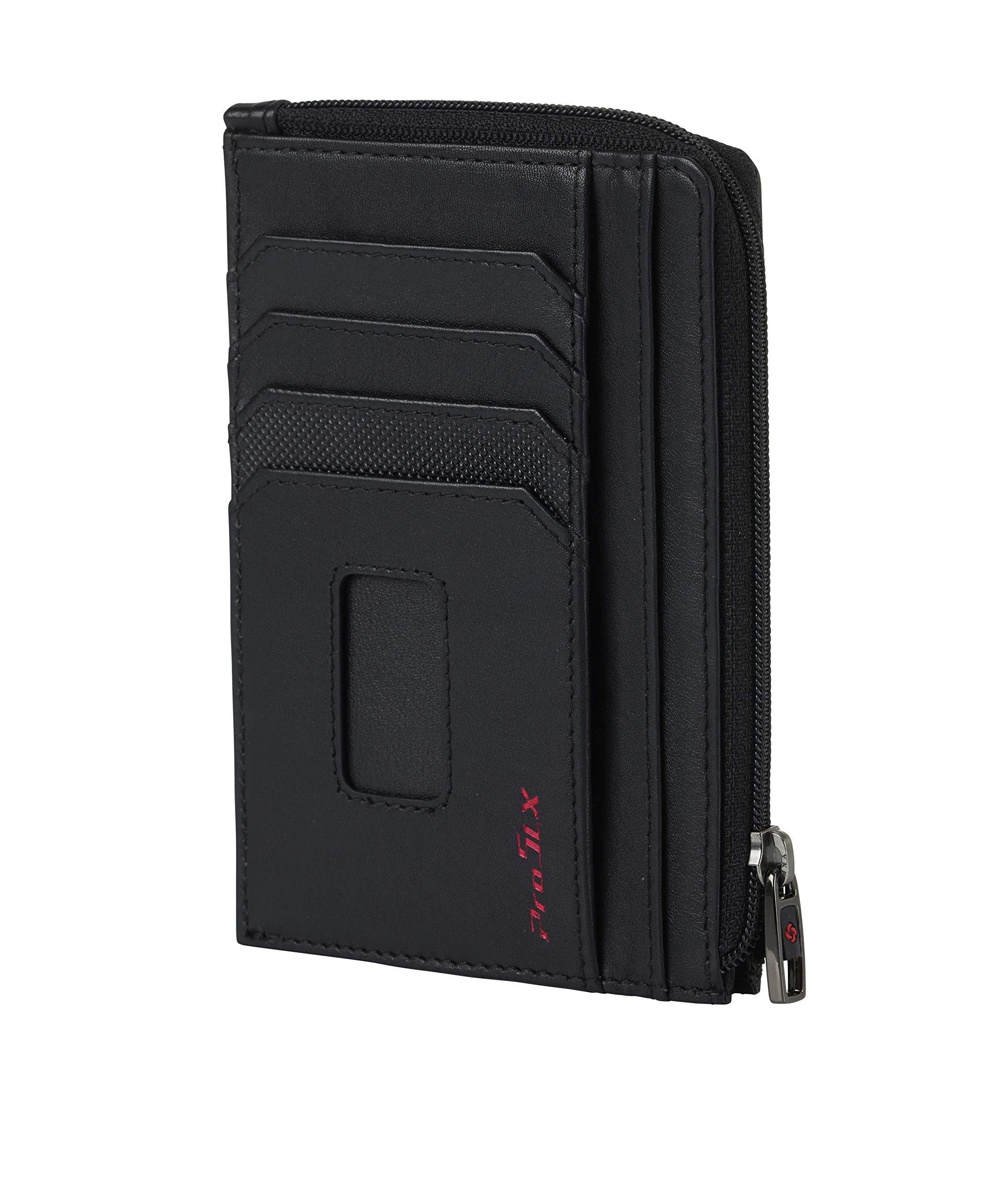 samsonite-pro-dlx-5-slg-geldb-rse-ledergeldb-rse-mit-rfid-schutz-13-cm-schwarz image 1