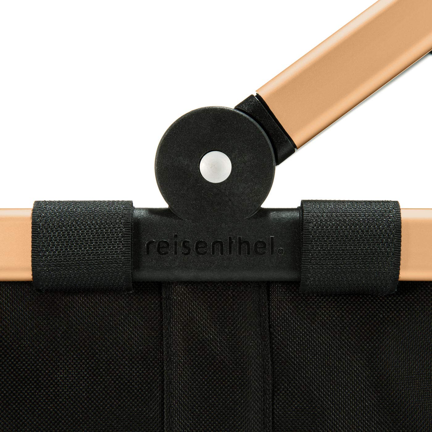 reisenthel-carrybag-frame-einkaufskorb-mit-aluminiumrahmen-einrastb-gel-gold-bla image 3