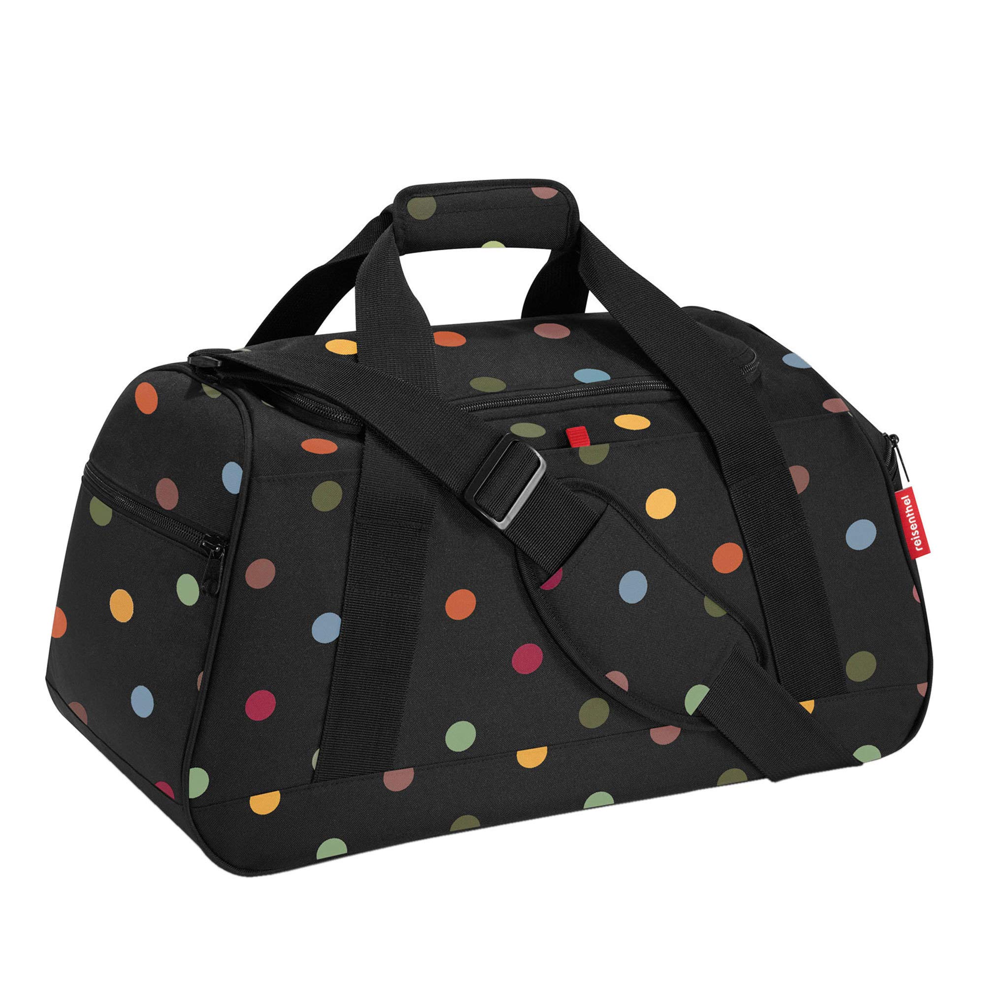 reisenthel-dotted-sporttasche-35-liter-duffelbag-mit-gepolsterten-griffen-und-sc image 1