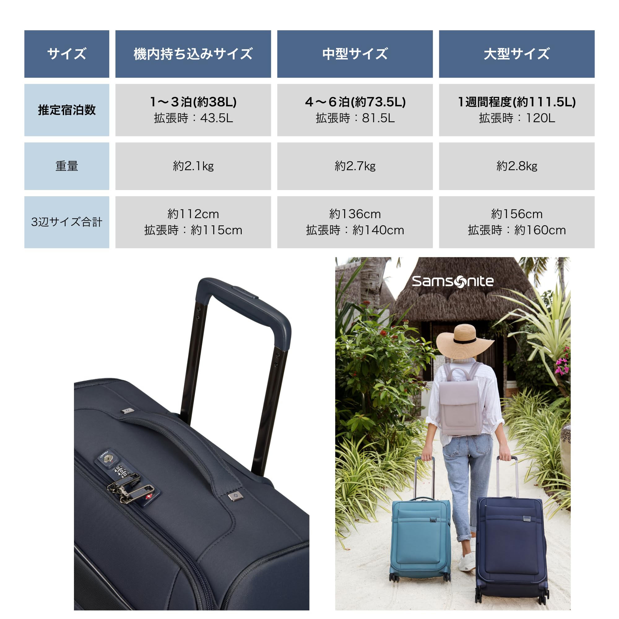 samsonite-airea-spinner-s-55-cm-handgep-ck-trolley-erweiterbar-38-43-5-l-tsa-sch image 6