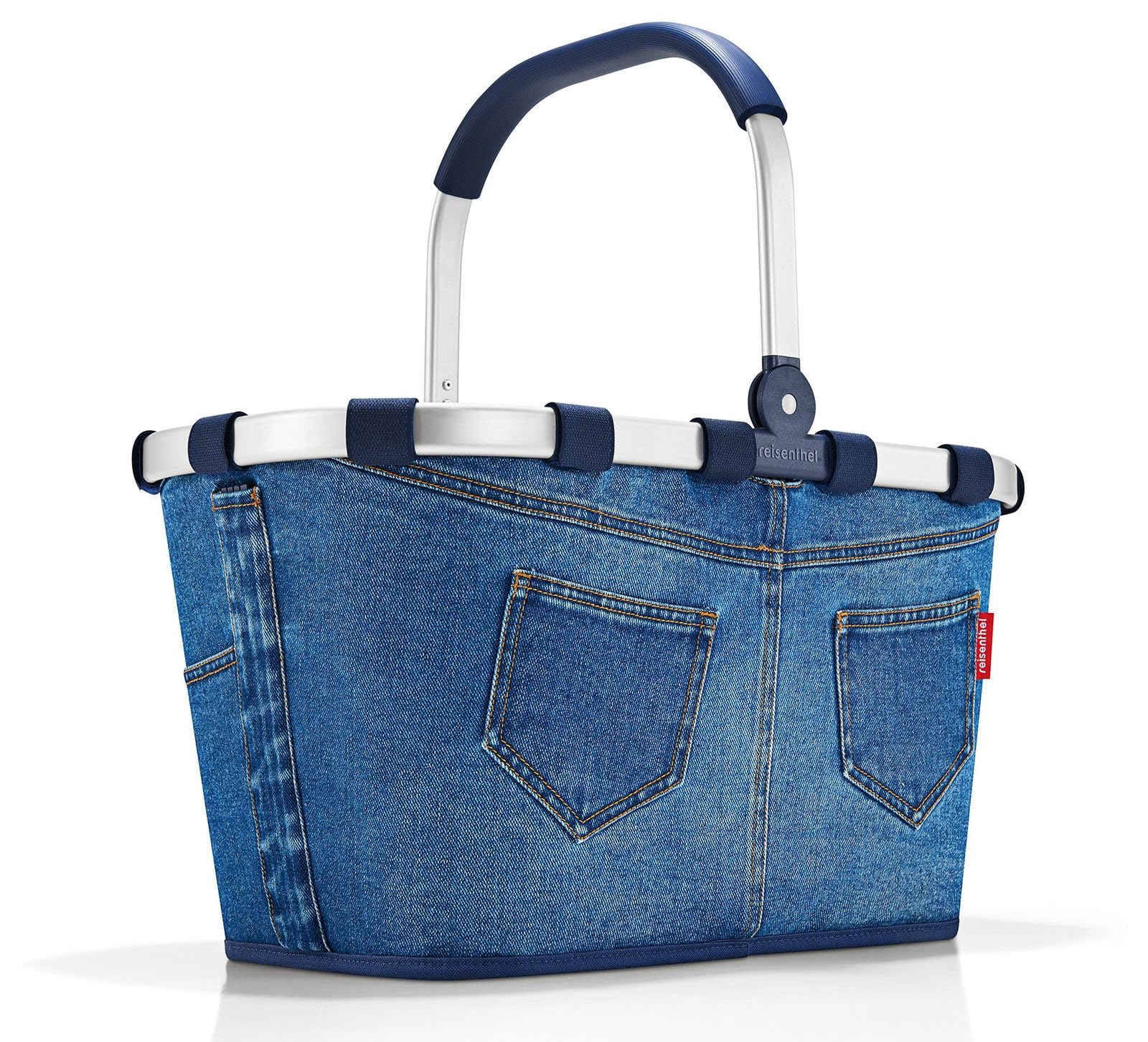 reisenthel-set-carrybag-einkaufskorb-22-l-jeans-bk4063-cover-blau-bp4059 image 3