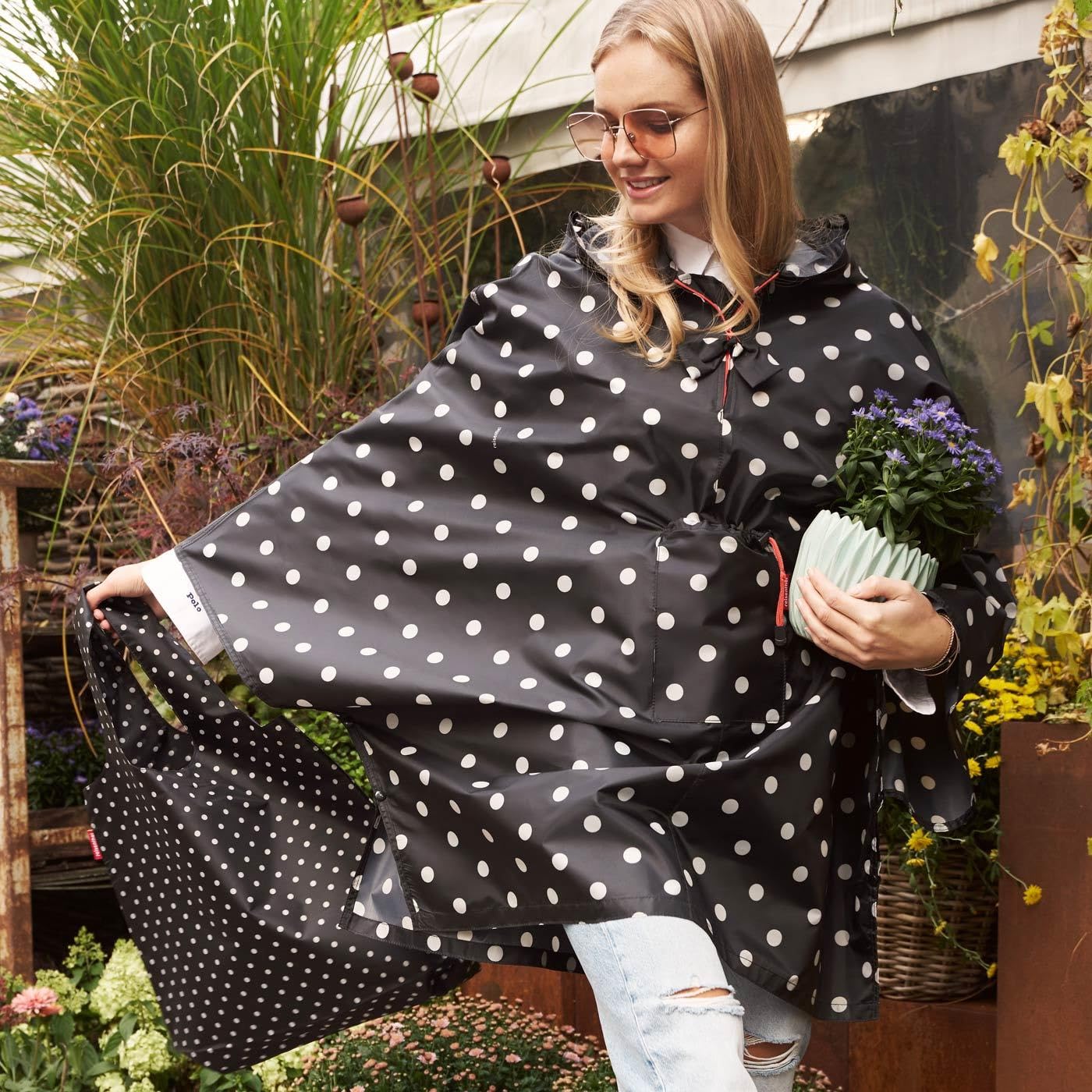 reisenthel-mini-maxi-shopper-at7051-mixed-dots-faltbarer-einkaufsbeutel-mit-15-l image 3