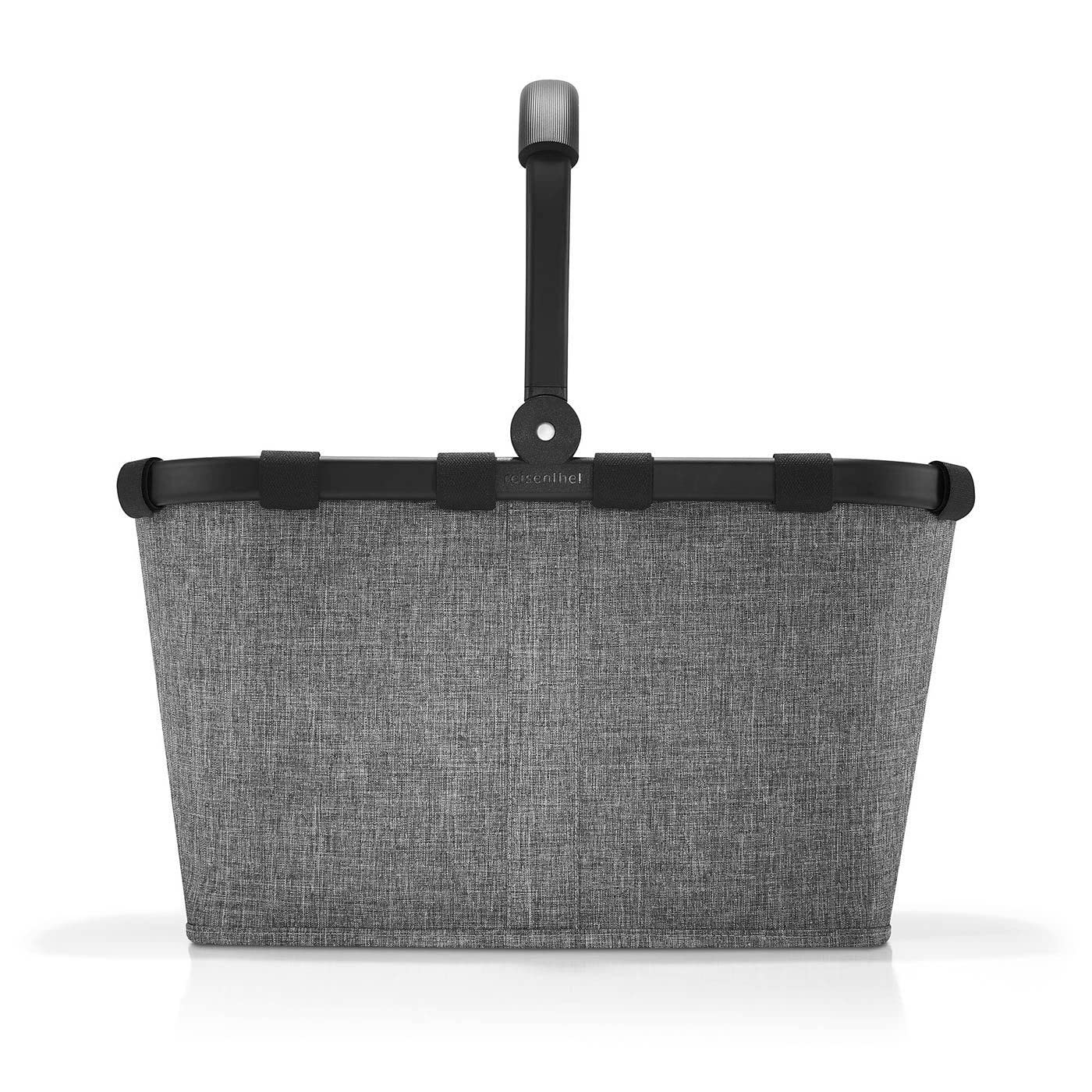 reisenthel-carrybag-einkaufskorb-twist-silver-mit-aluminiumrahmen-innentasche-mi image 2