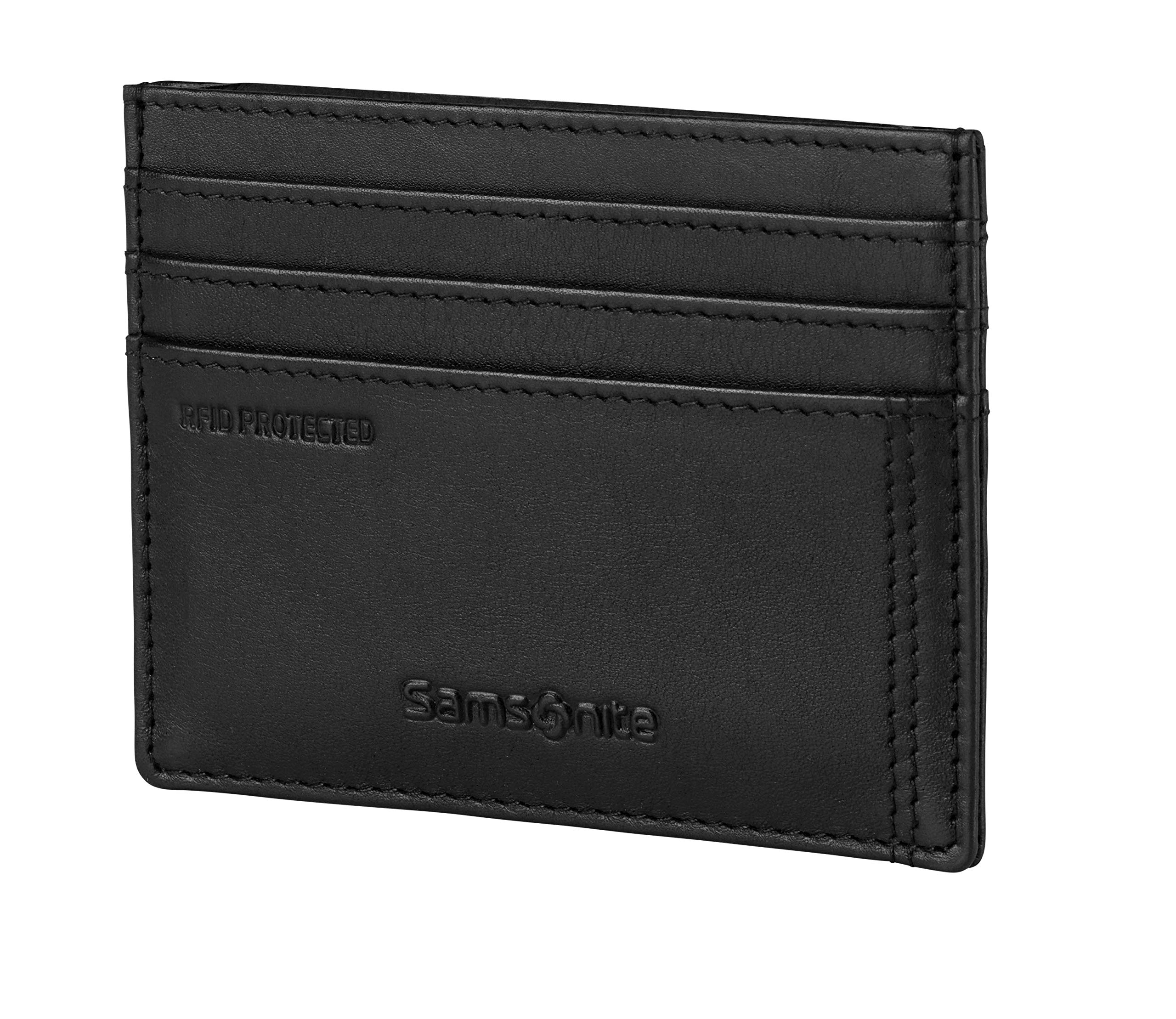 samsonite-attack-2-slg-kartenetui-leder-kartenetui-10-cm-ebony-brown-mit-rfid-sc image 4