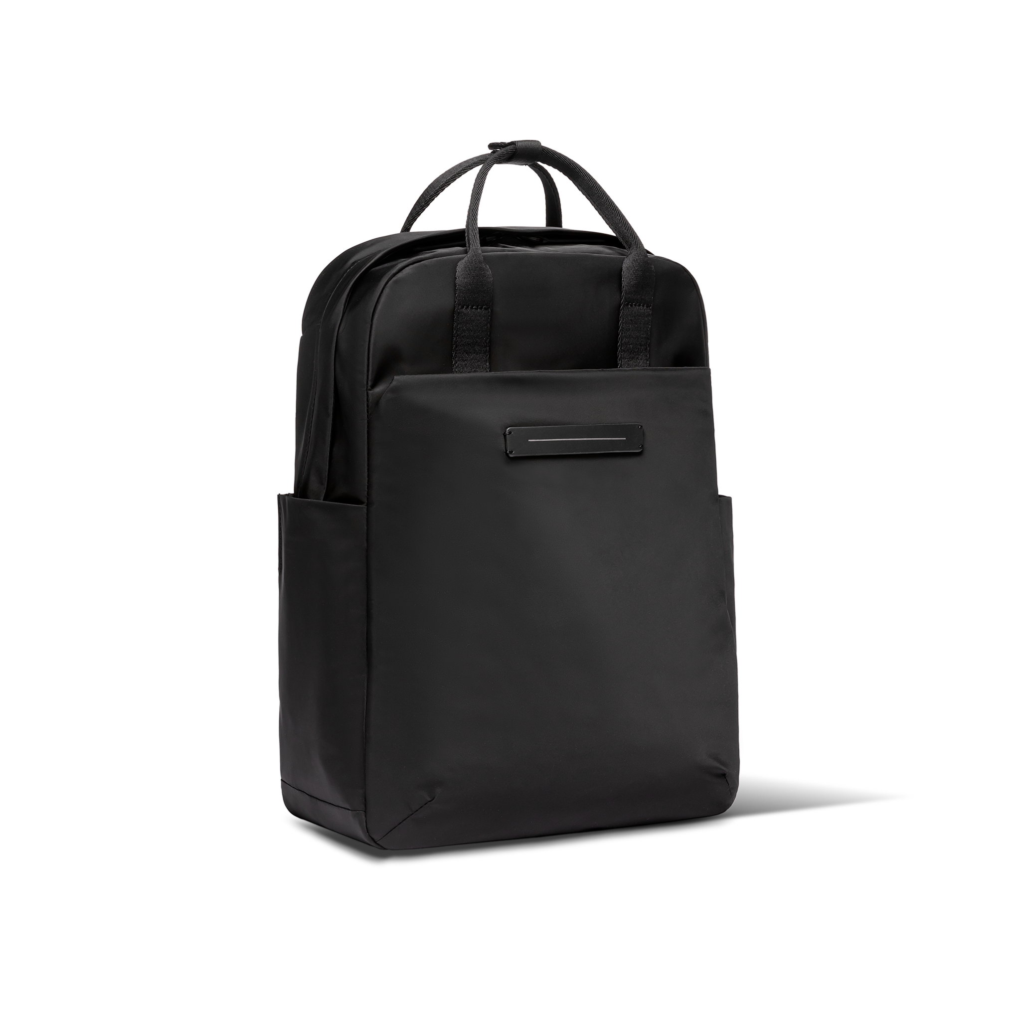 horizn-studios-aoyama-totepack-m-schwarzer-2-in-1-shopper-rucksack-aus-ballistic image 2