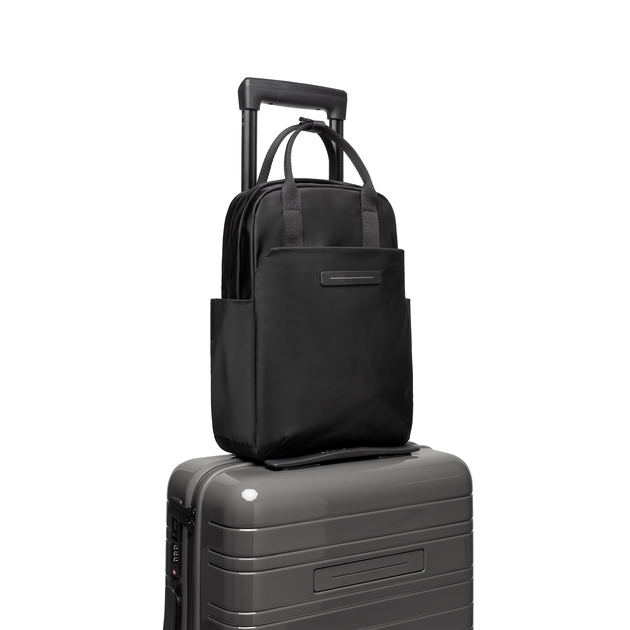 horizn-studios-aoyama-totepack-s-rucksack-tasche-all-black-ballistic-nylon-mit-r image 6