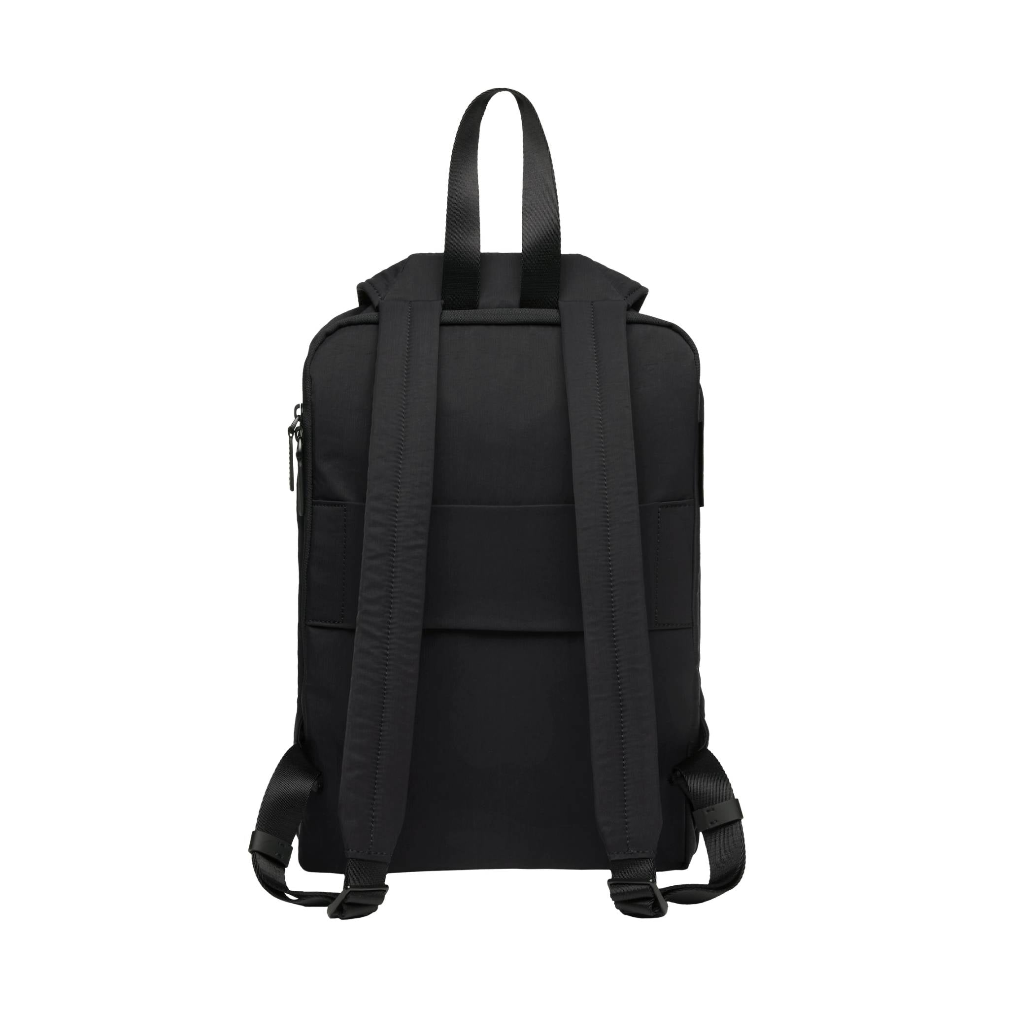 horizn-studios-chiado-backpack-all-black-rucksack-aus-recyceltem-nylon image 4