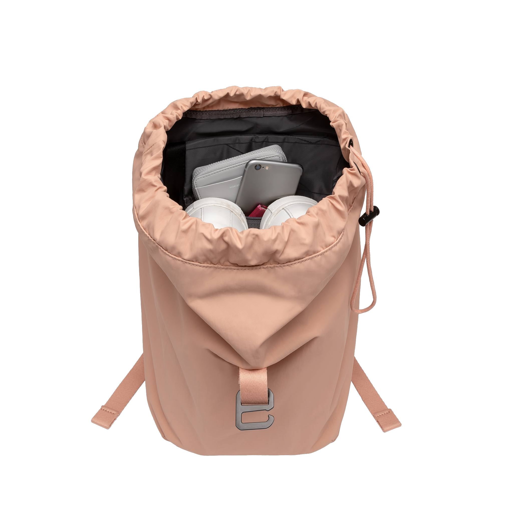 horizn-studios-chiado-backpack-sand-rose-rucksack-aus-recyceltem-nylon image 4
