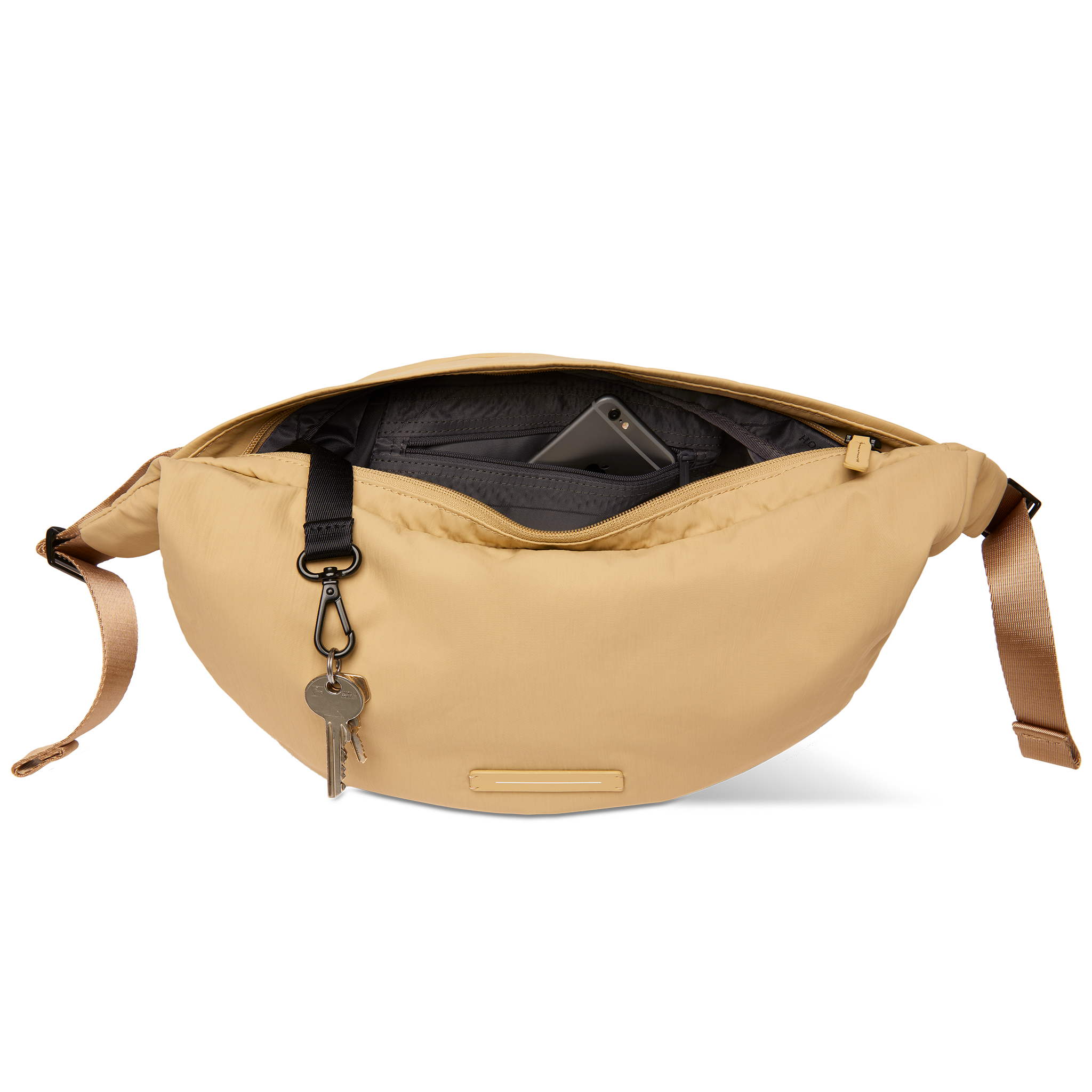 horizn-studios-chiado-cross-body-bag-off-tan-recycled-nylon-schultertasche image 5