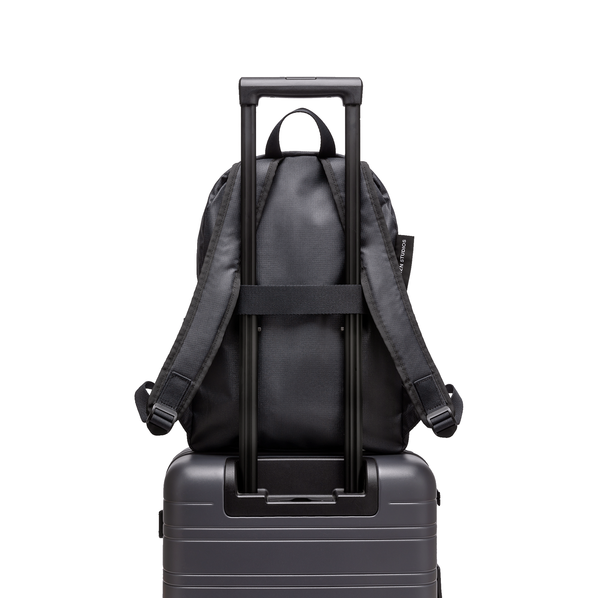 horizn-studios-shibuya-daypack-rucksack-all-black-rpet-ripstop-gr-e-m-18-liter image 7