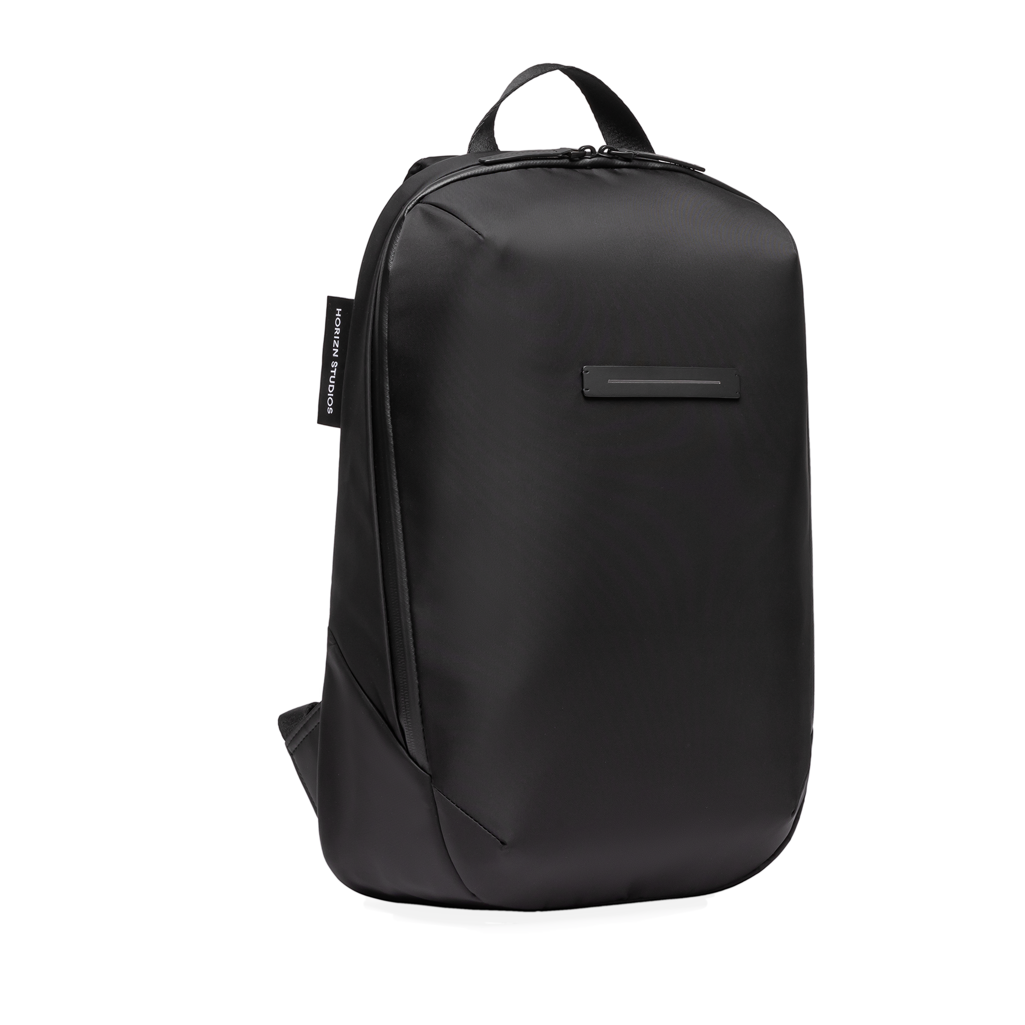 horizn-studios-gion-backpack-light-m-rucksack-in-all-black-aus-recyceltem-nylon image 2