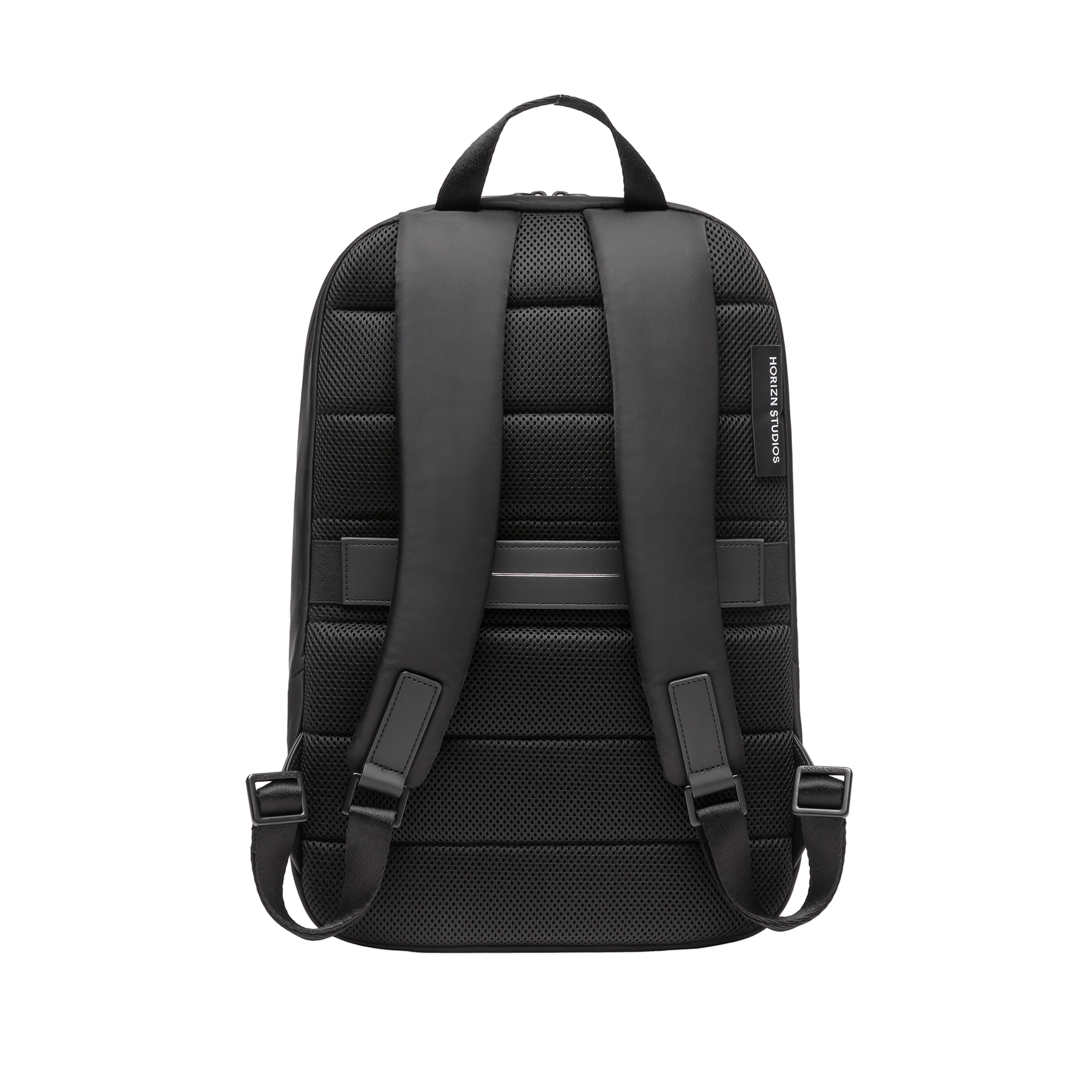 horizn-studios-gion-backpack-light-m-rucksack-in-all-black-aus-recyceltem-nylon image 3