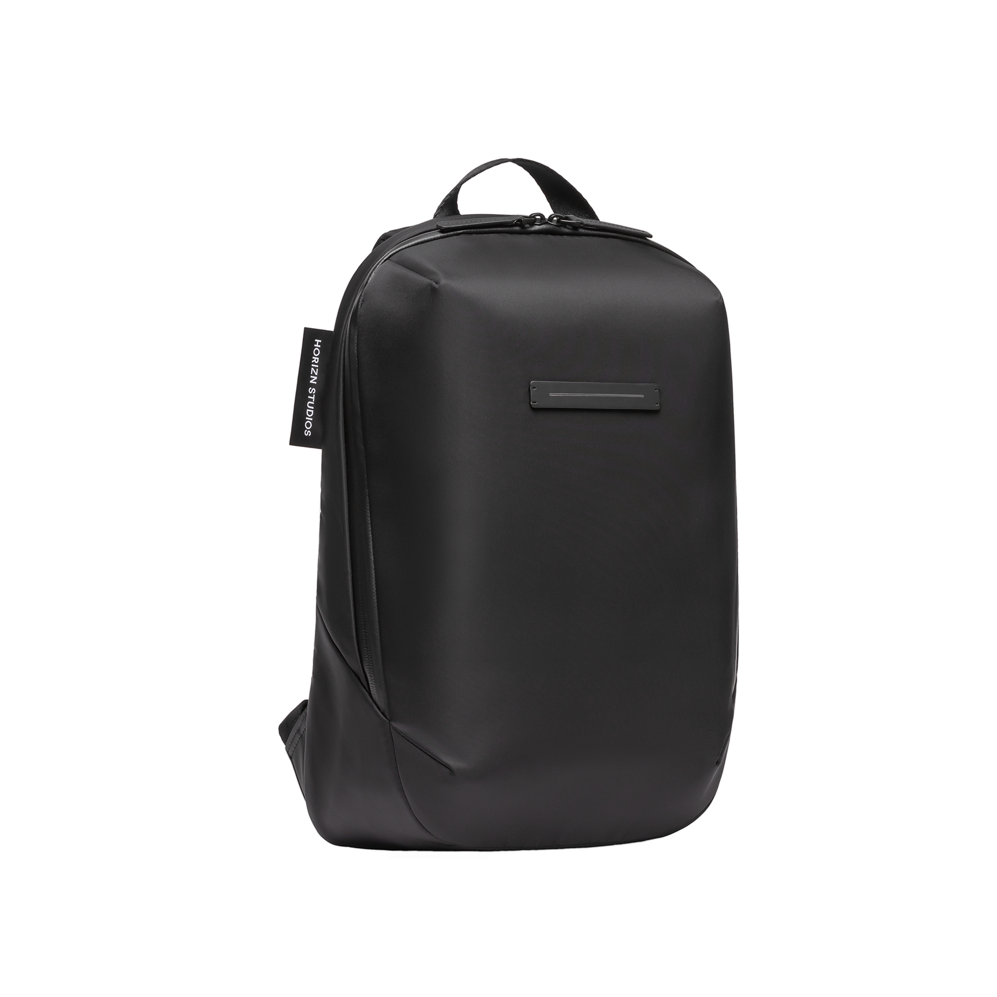 horizn-studios-gion-backpack-light-s-all-black-recycled-nylon-rucksack image 2