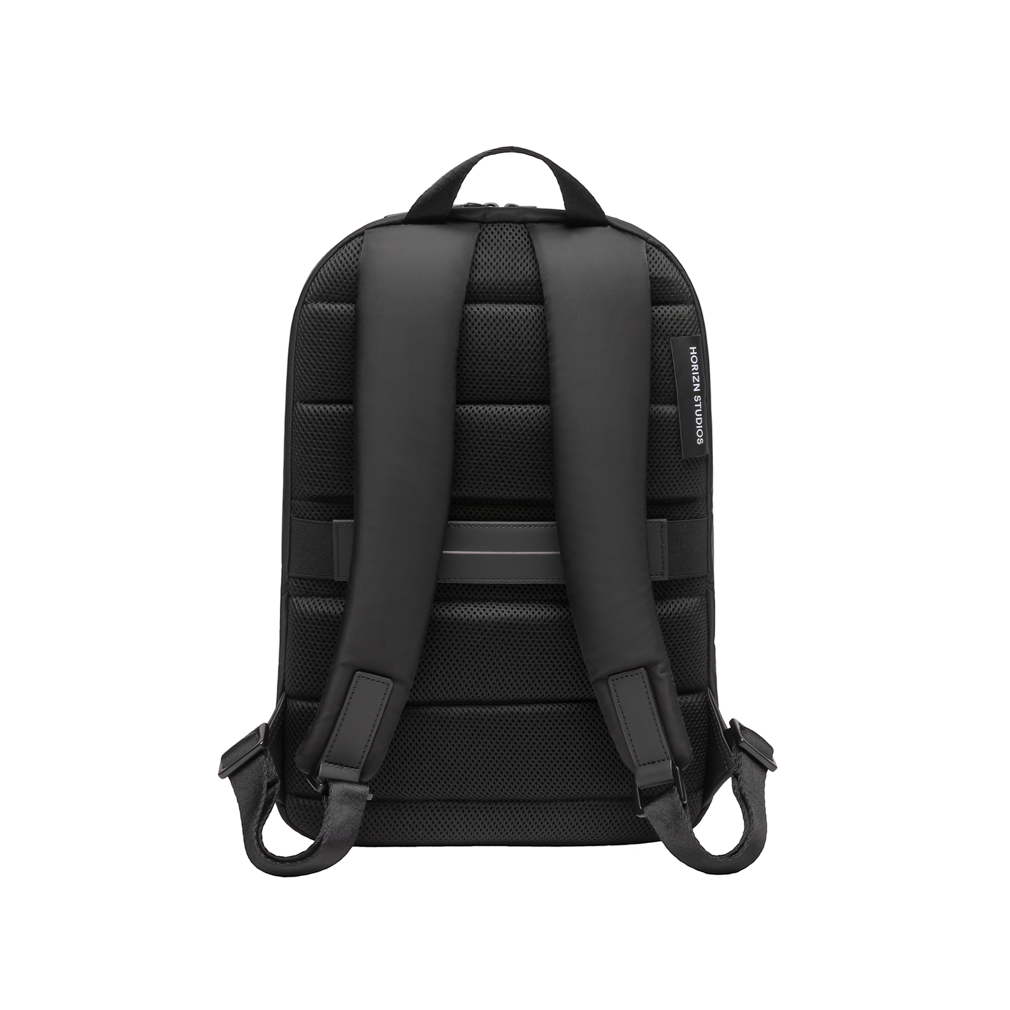 horizn-studios-gion-backpack-light-s-all-black-recycled-nylon-rucksack image 3