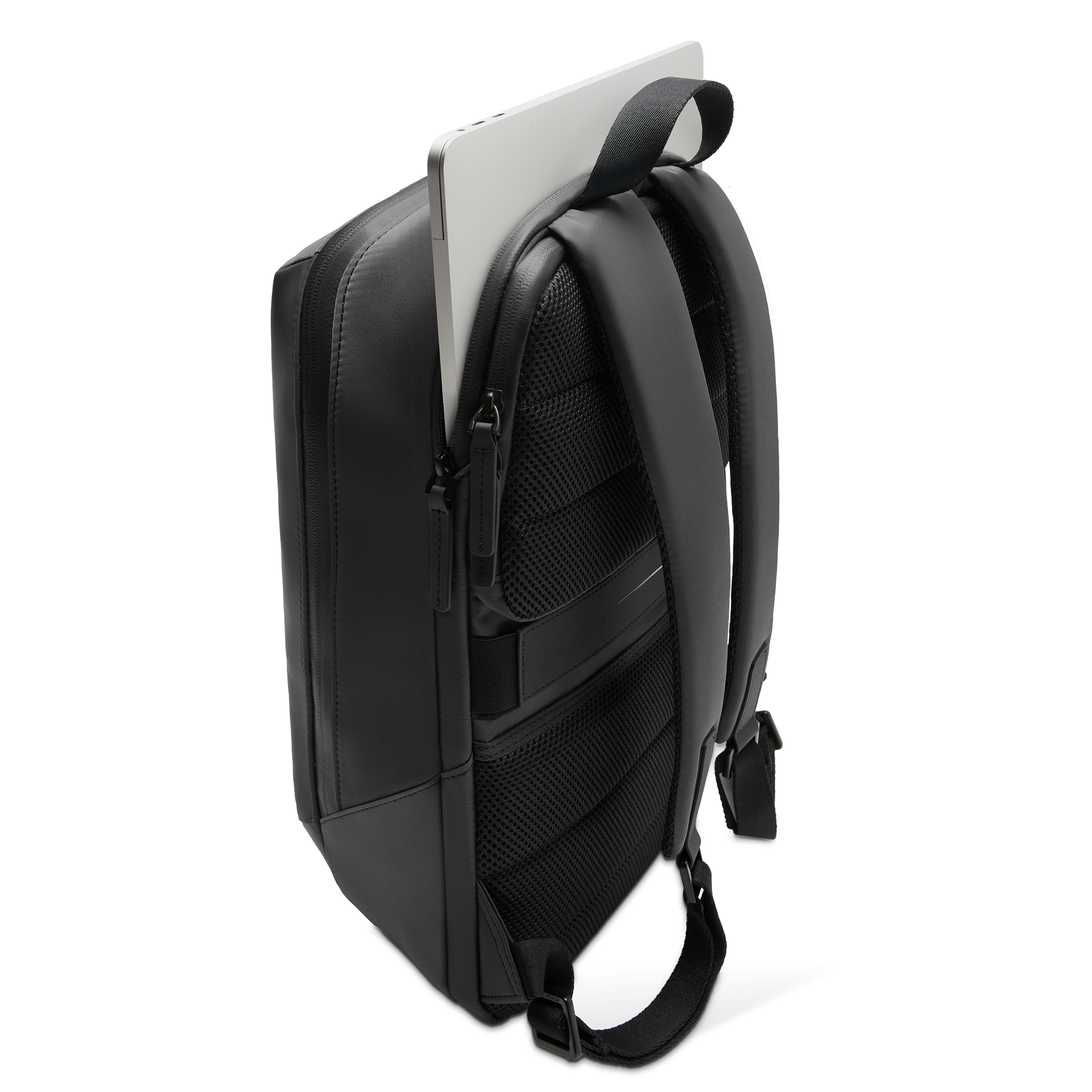 horizn-studios-gion-backpack-pro-m-all-black-recycling-nylon-rucksack image 4