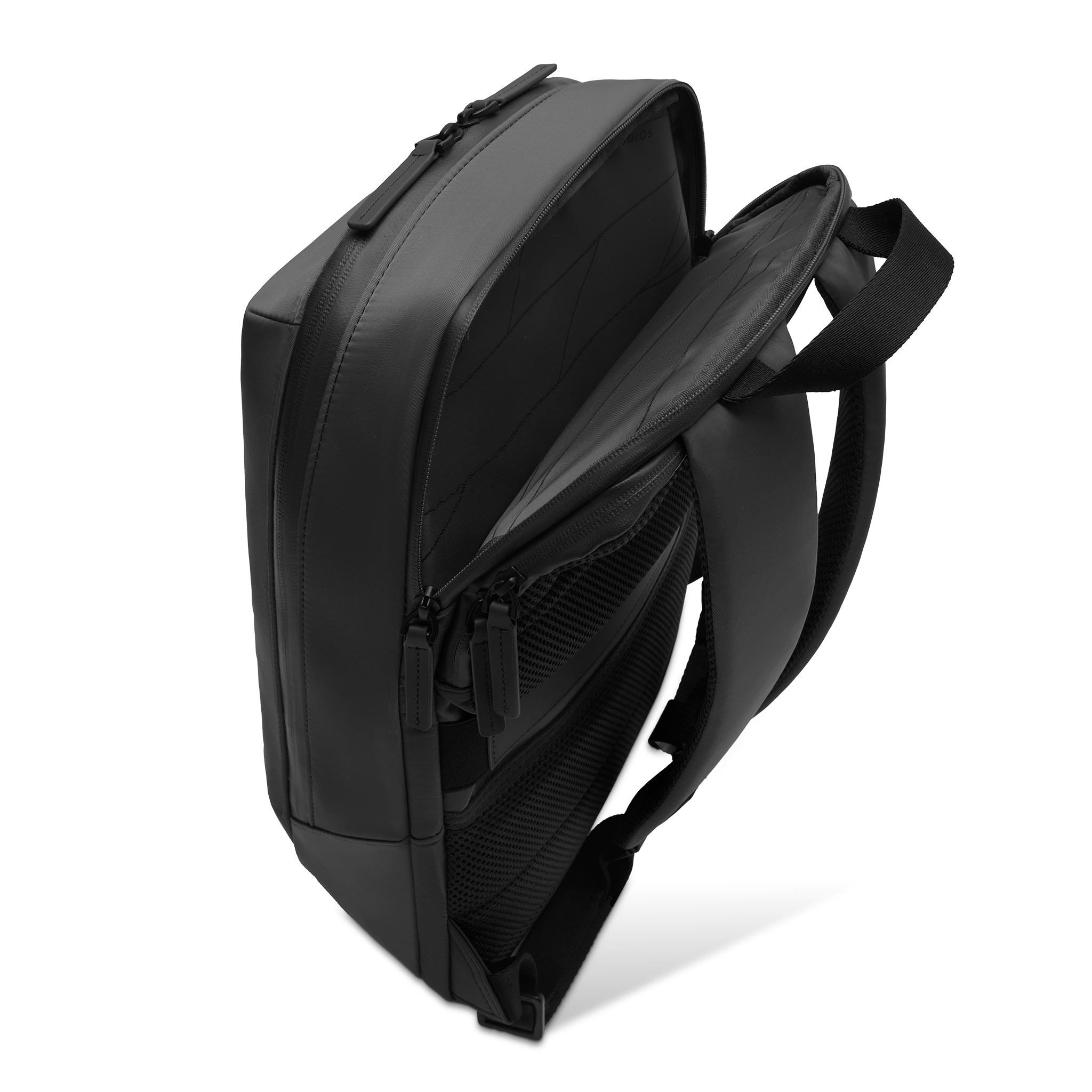 horizn-studios-gion-backpack-pro-m-all-black-recycling-nylon-rucksack image 5