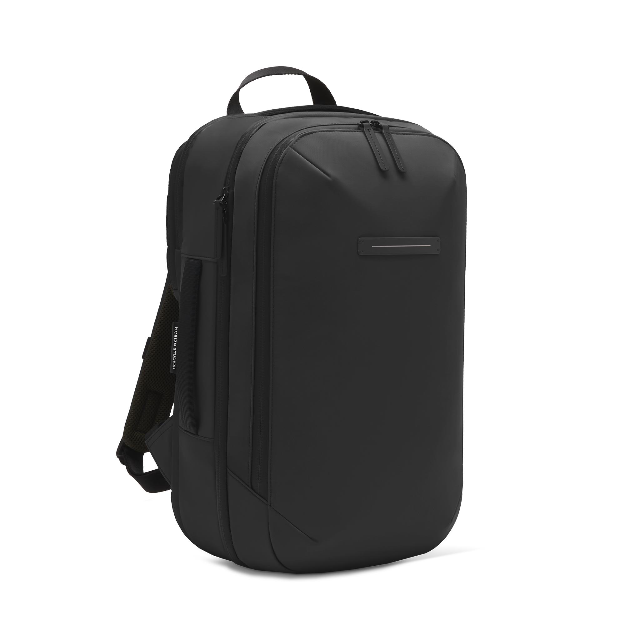 horizn-studios-gion-backpack-travel-reiserucksack-all-black-recyceltes-nylon image 3