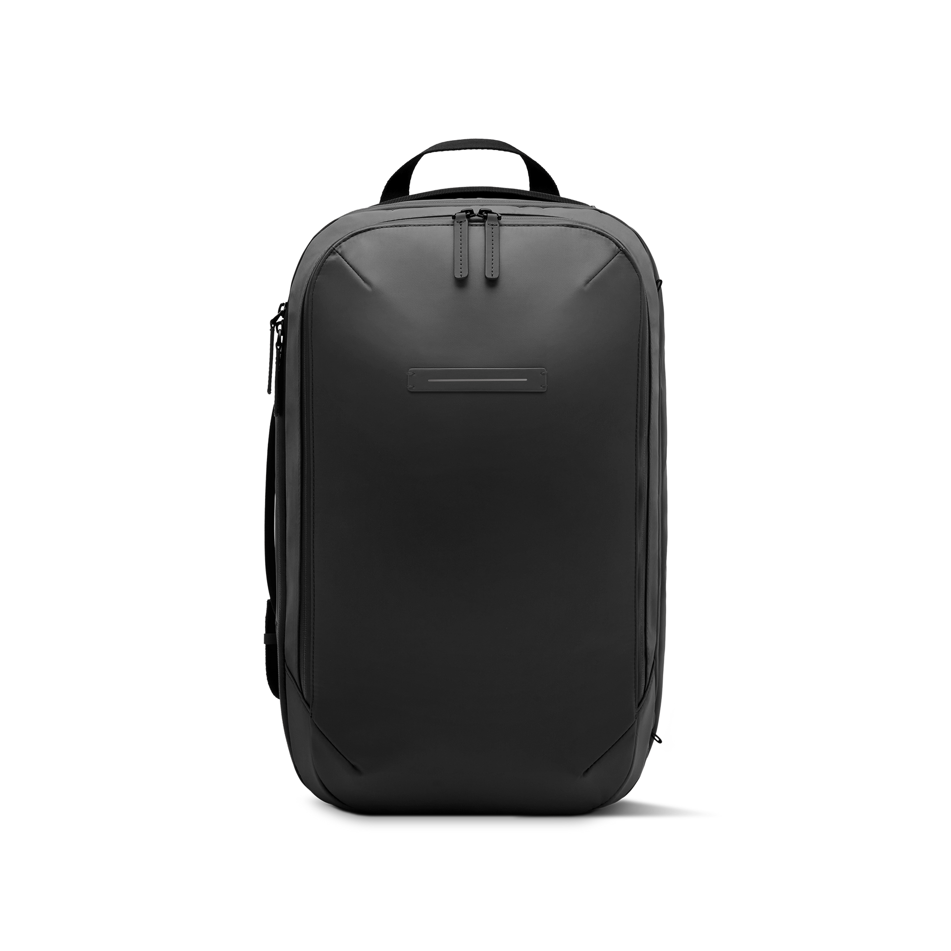 horizn-studios-gion-backpack-travel-reiserucksack-all-black-recyceltes-nylon image 1