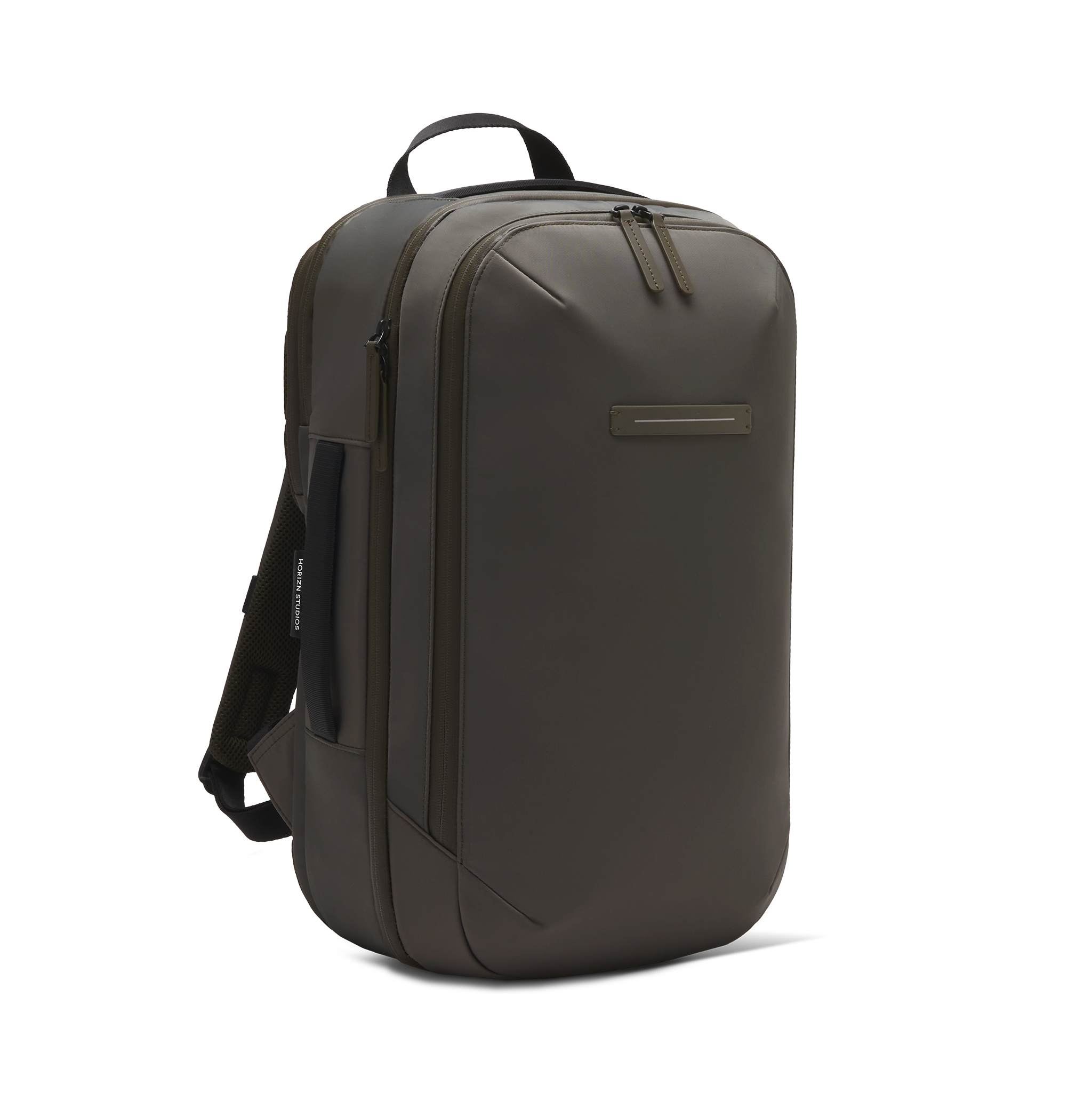 horizn-studios-gion-backpack-travel-reiserucksack-dark-olive-recyceltes-nylon image 3