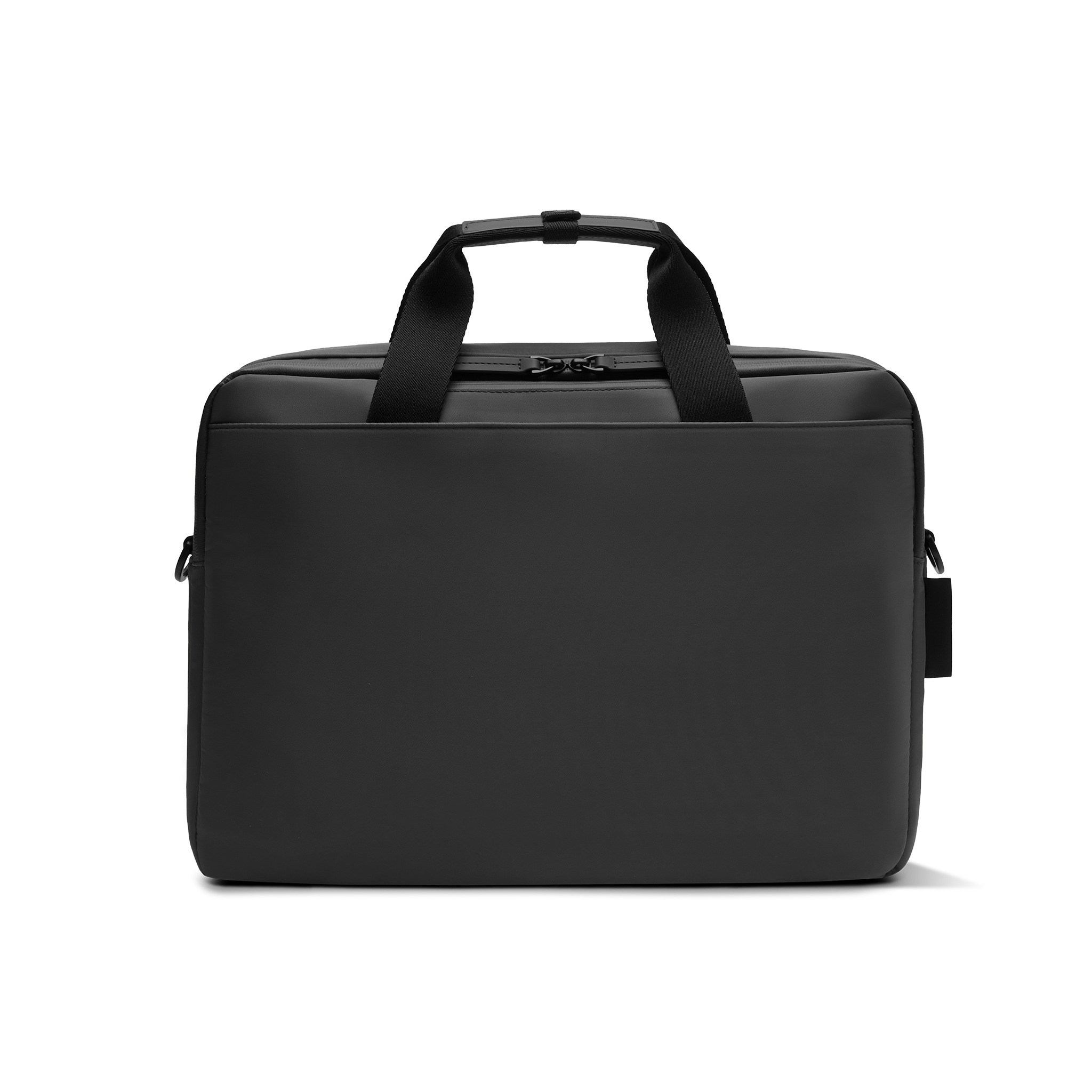 horizn-studios-gion-briefcase-all-black-wasserabweisende-aktentasche-aus-recycel image 3
