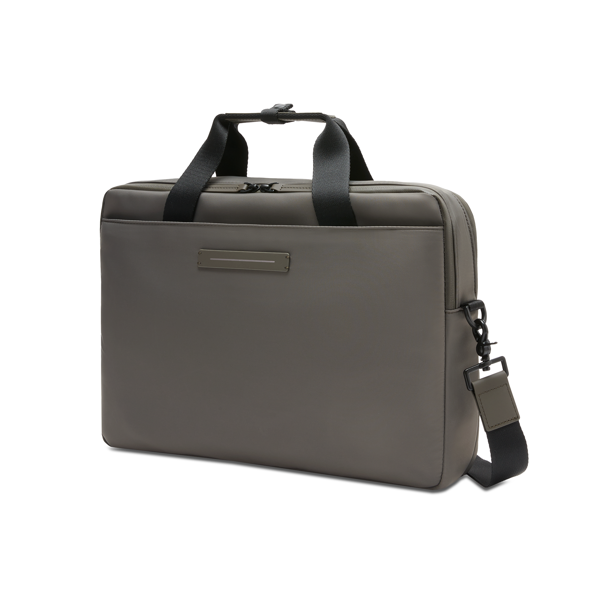 horizn-studios-gion-briefcase-dark-olive-aktentasche-aus-recyceltem-ballistic-ny image 2