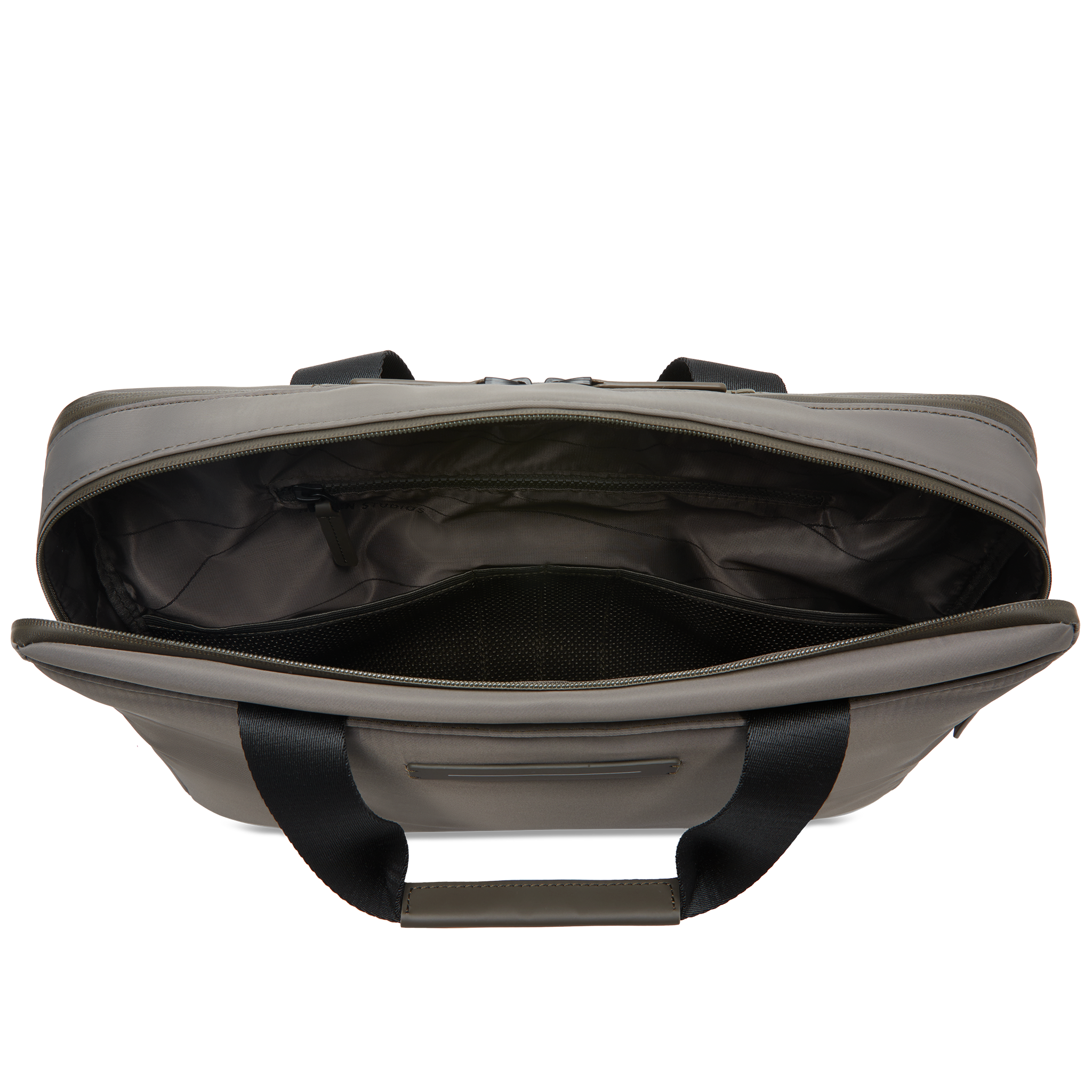 horizn-studios-gion-briefcase-dark-olive-aktentasche-aus-recyceltem-ballistic-ny image 7