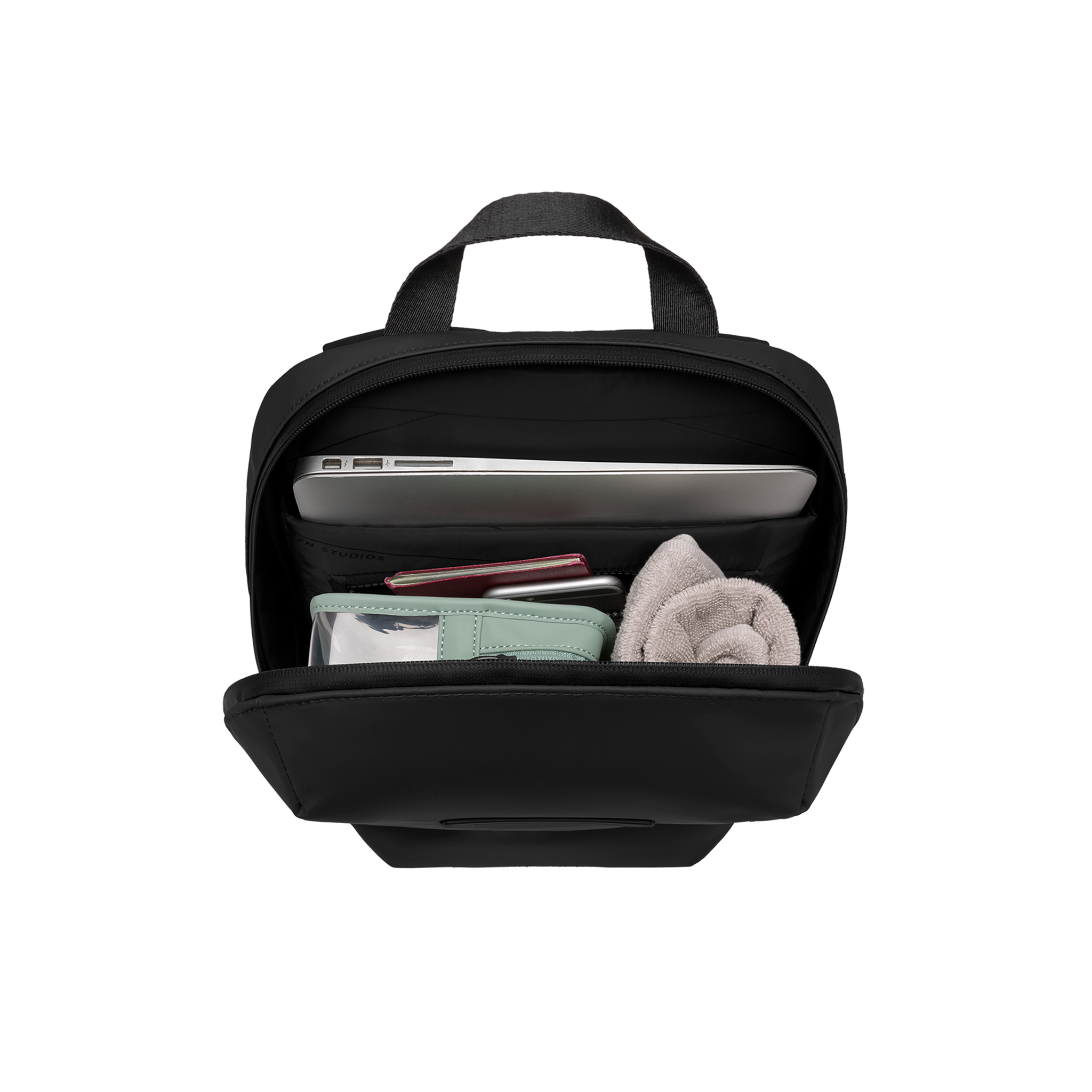 horizn-studios-gion-backpack-essential-rucksack-s-all-black-wasserdichte-plane-t image 4