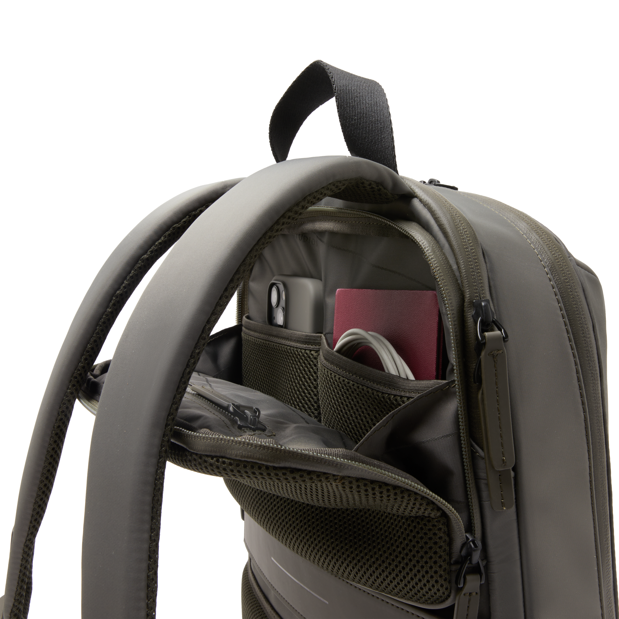 horizn-studios-gion-backpack-sport-m-dark-olive-tarpaulin-rucksack image 5