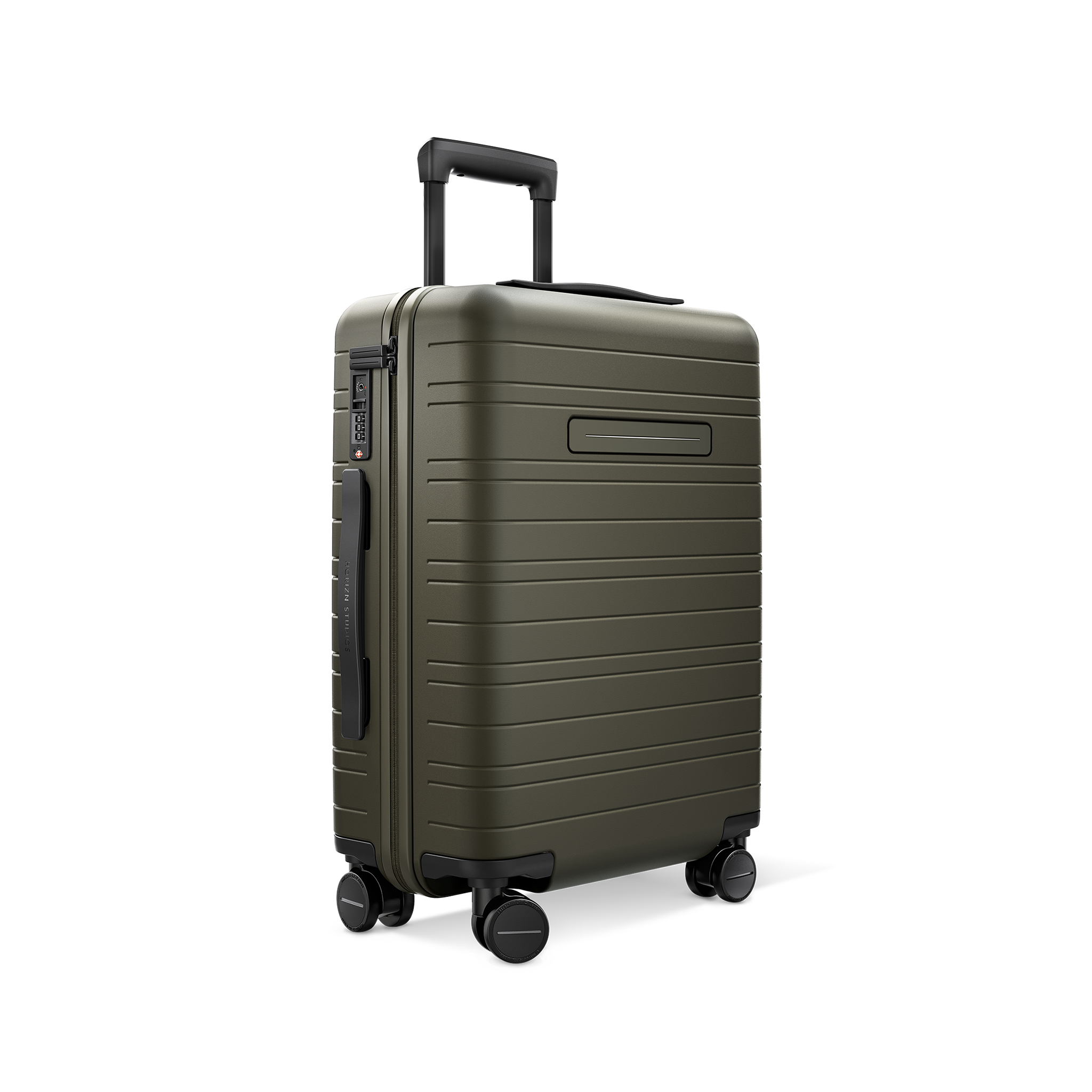horizn-studios-h5-essential-cabin-koffer-in-dark-olive-premium-hartschale-55-cm- image 2