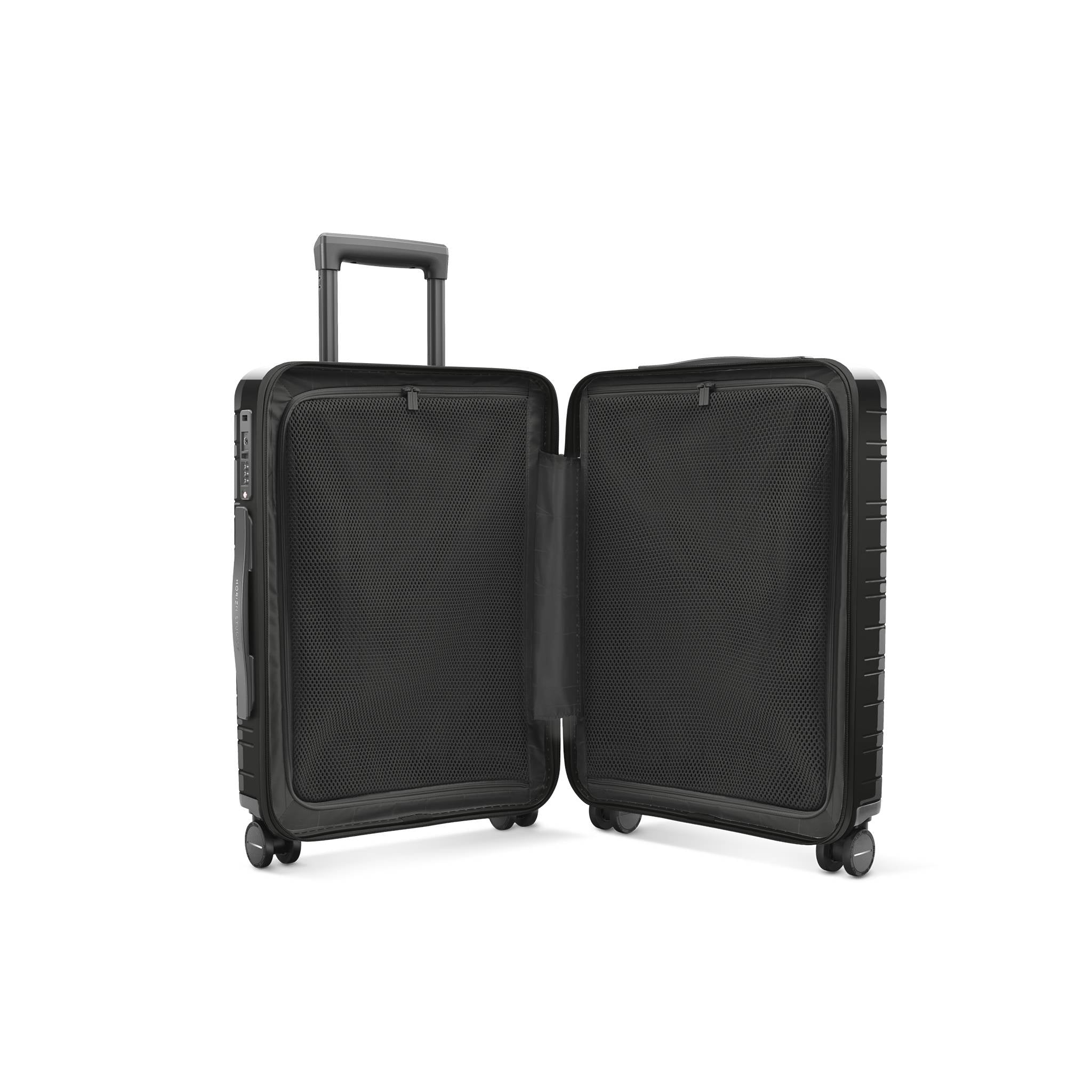 horizn-studios-m5-essential-multi-shell-kabinentrolley-glossy-all-black-55-cm-mi image 5