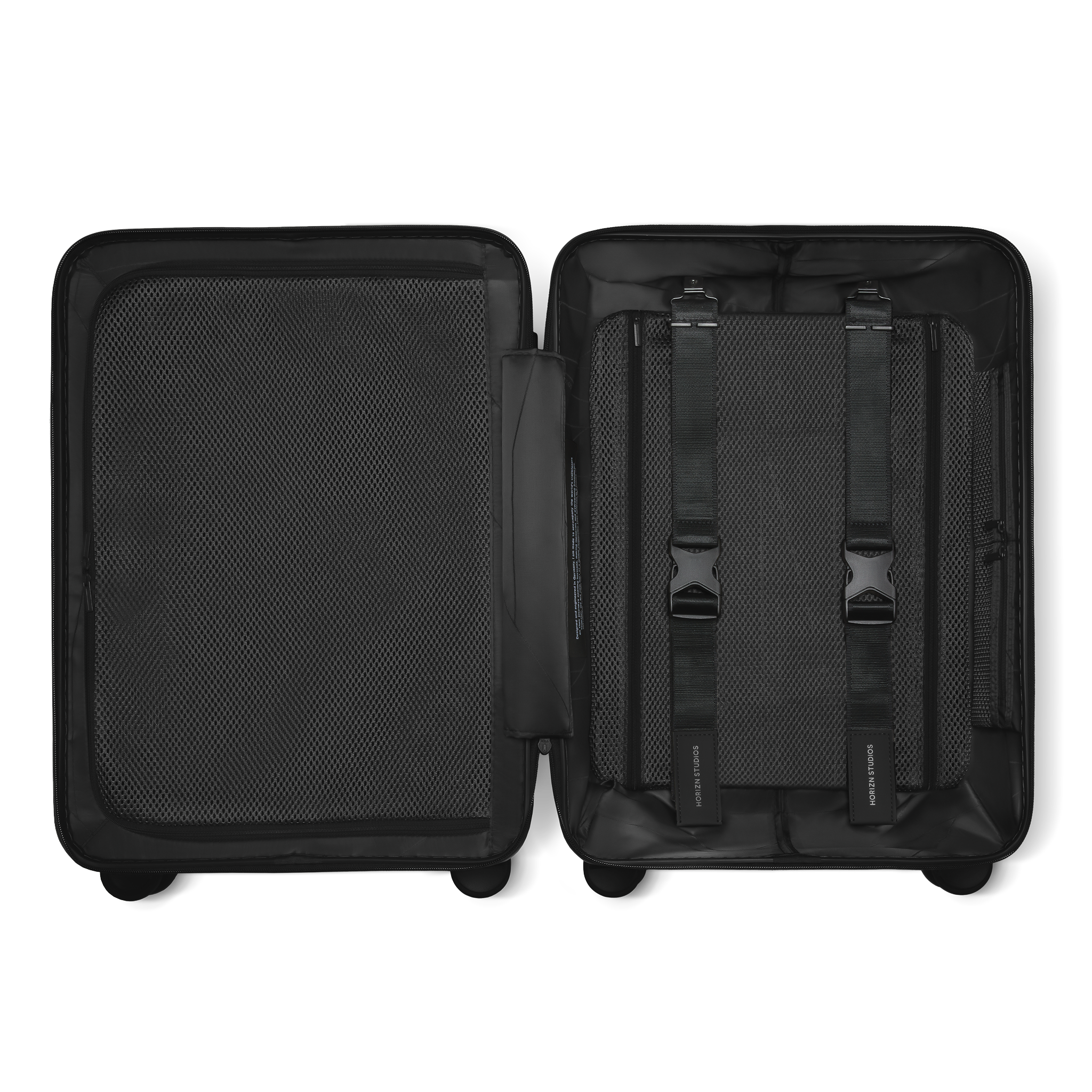 horizn-studios-h5-pro-cabin-trolley-premium-hard-shell-all-black-55-cm image 8
