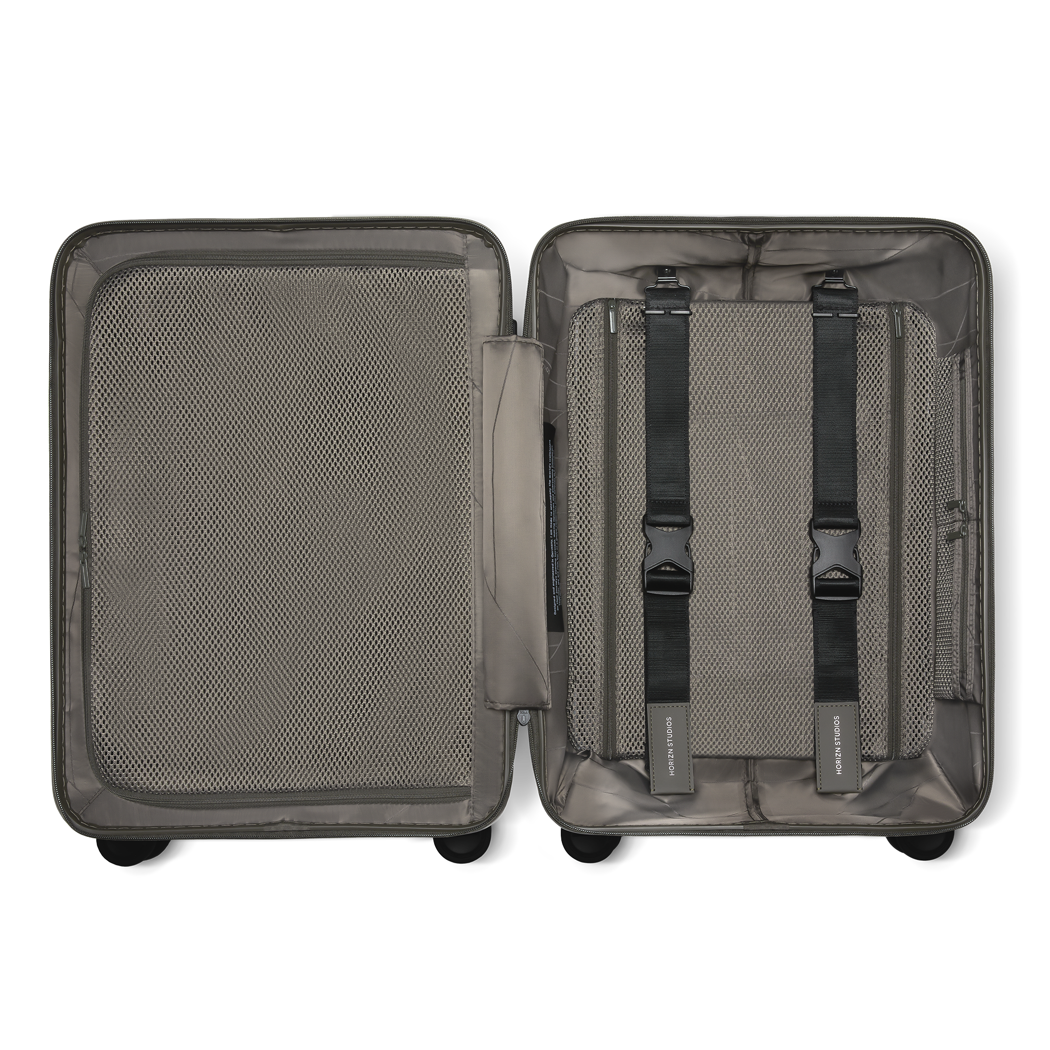 horizn-studios-h5-pro-handgep-ck-trolley-dark-olive-premium-hard-shell-kabinengr image 7