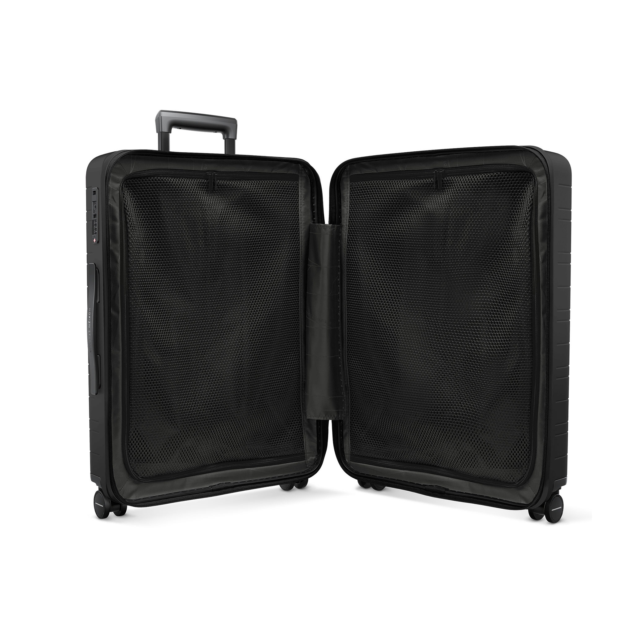 horizn-studios-h6-essential-all-black-hard-shell-check-in-koffer-gr-e-m-64-cm image 5