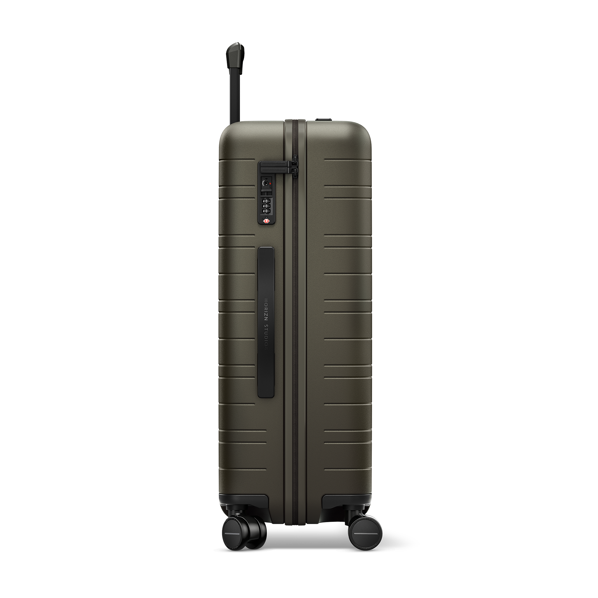 horizn-studios-h6-essential-check-in-trolley-gr-e-m-64-cm-premium-hard-shell-dar image 3