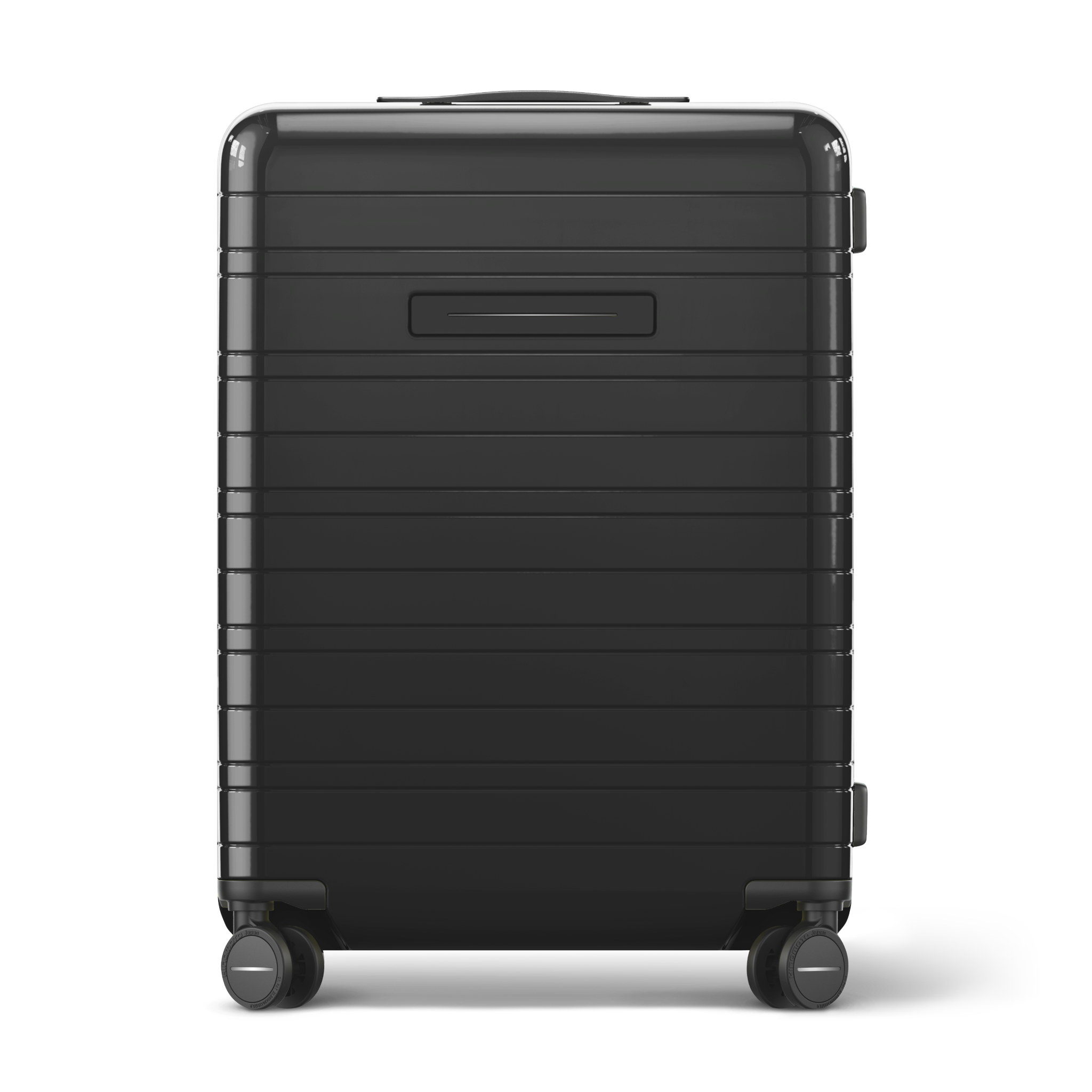 horizn-studios-h6-essential-check-in-m-64-cm-glossy-all-black-premium-hard-shell image 1