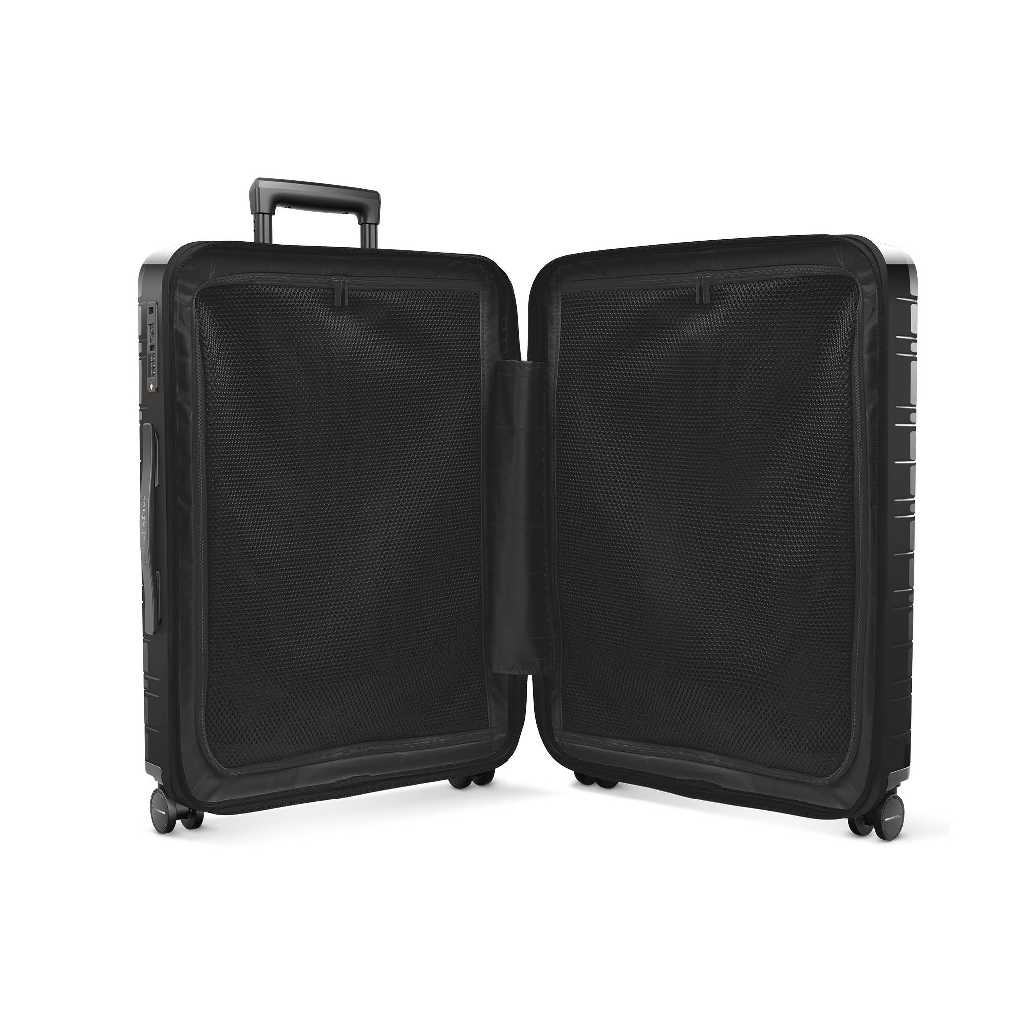 horizn-studios-h6-essential-check-in-m-64-cm-glossy-all-black-premium-hard-shell image 5