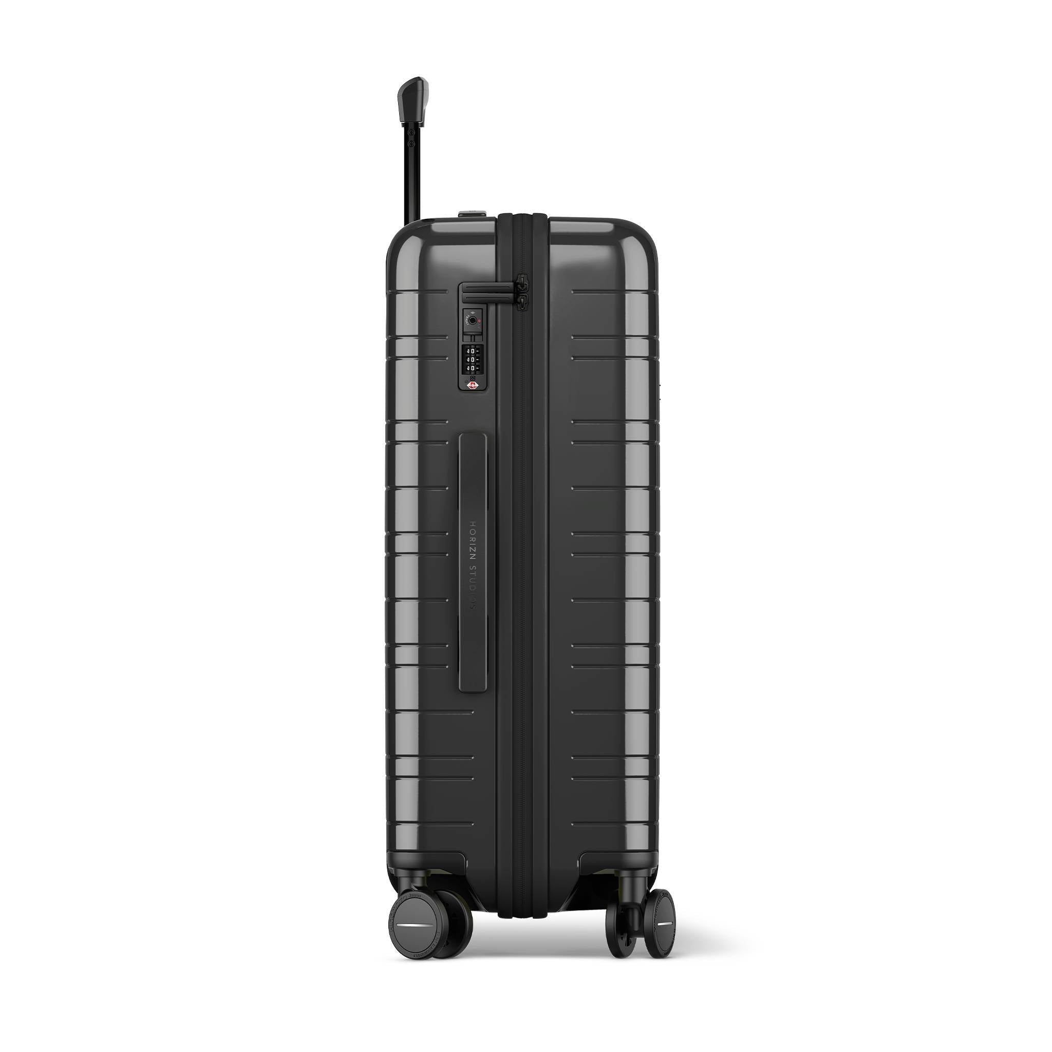 horizn-studios-h6-essential-check-in-m-64-cm-glossy-all-black-premium-hard-shell image 3