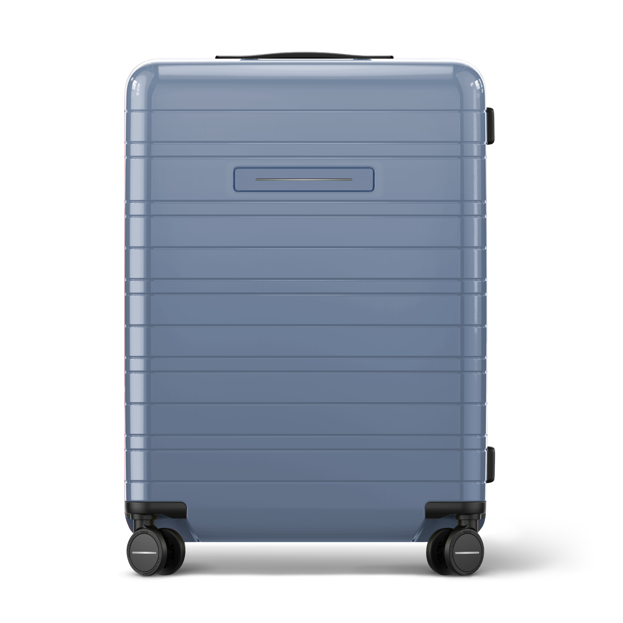 horizn-studios-h6-essential-check-in-koffer-m-hard-shell-trolley-in-glossy-blue- image 1