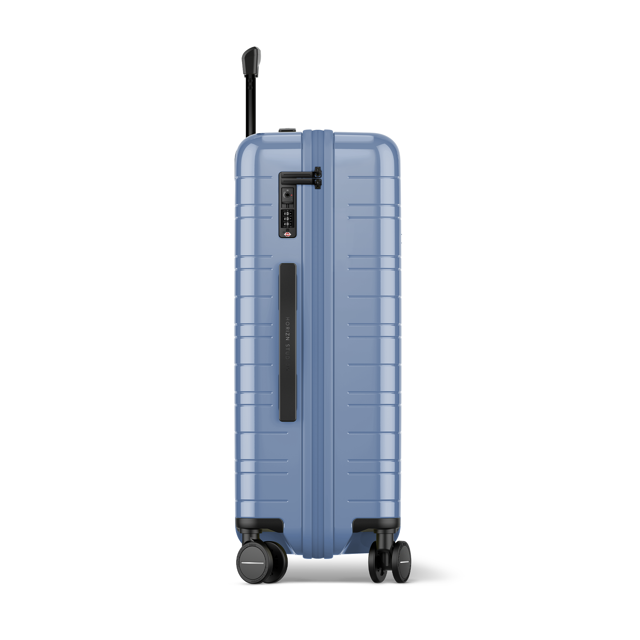 horizn-studios-h6-essential-check-in-koffer-m-hard-shell-trolley-in-glossy-blue- image 3