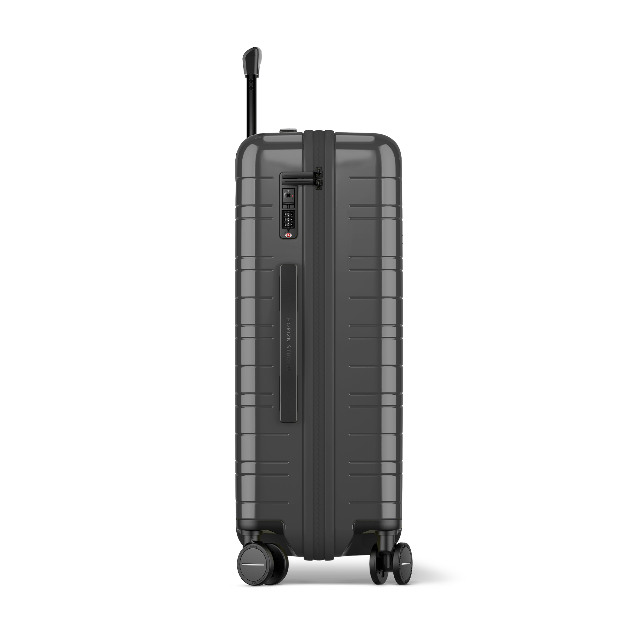 horizn-studios-h6-essential-check-in-m-koffer-glossy-graphite-64-cm-hard-shell-t image 3