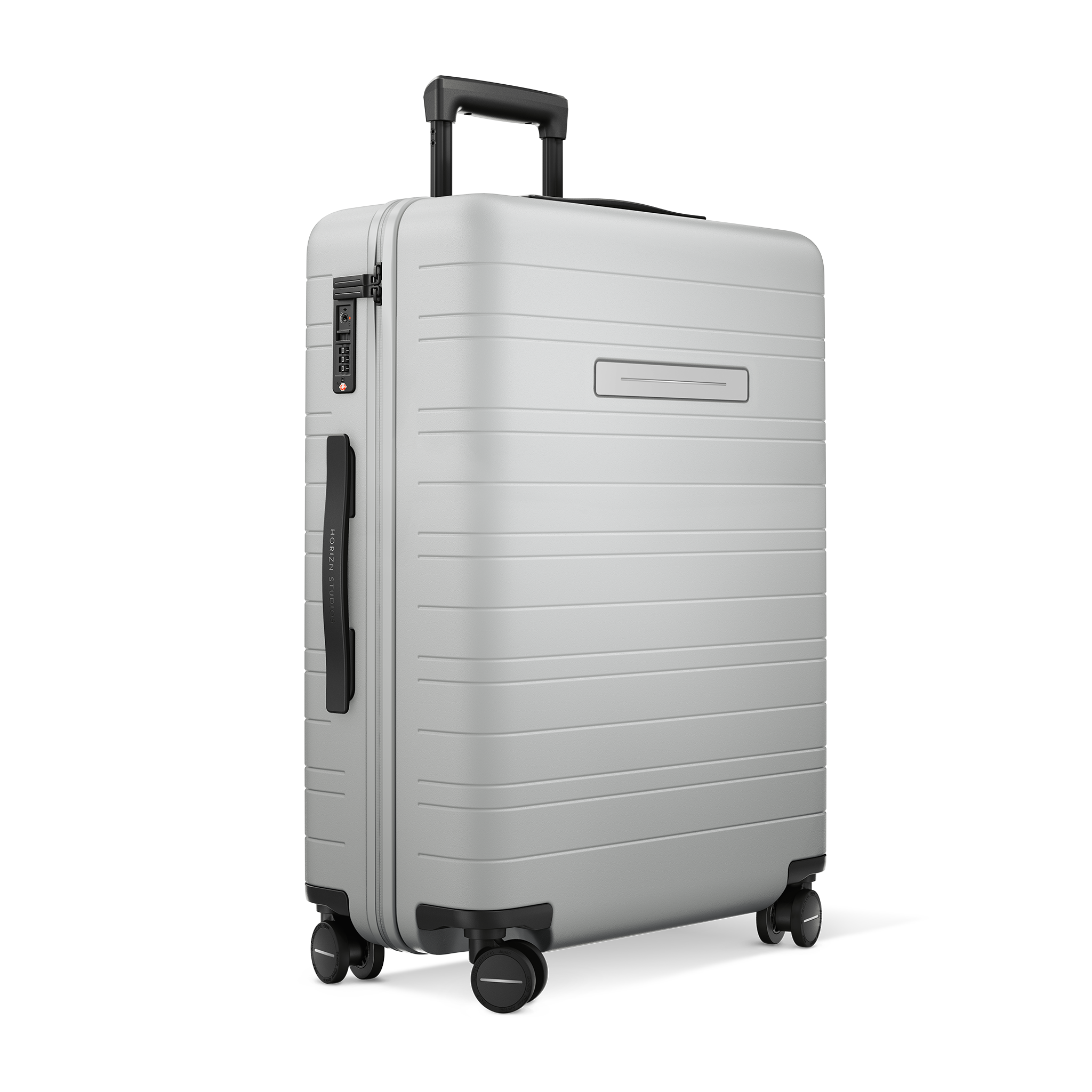 horizn-studios-h6-essential-check-in-trolley-premium-hard-shell-light-quartz-gre image 2