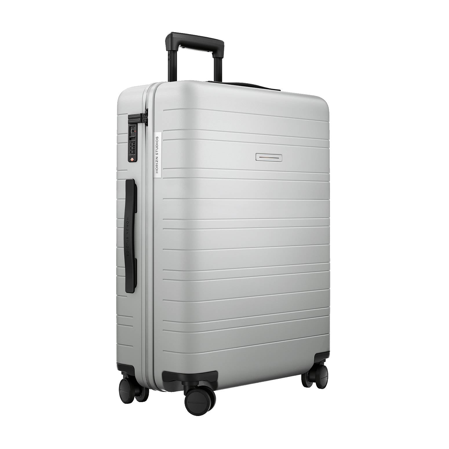 horizn-studios-h6-smart-check-in-koffer-m-light-quartz-grey-hard-shell-mit-integ image 2