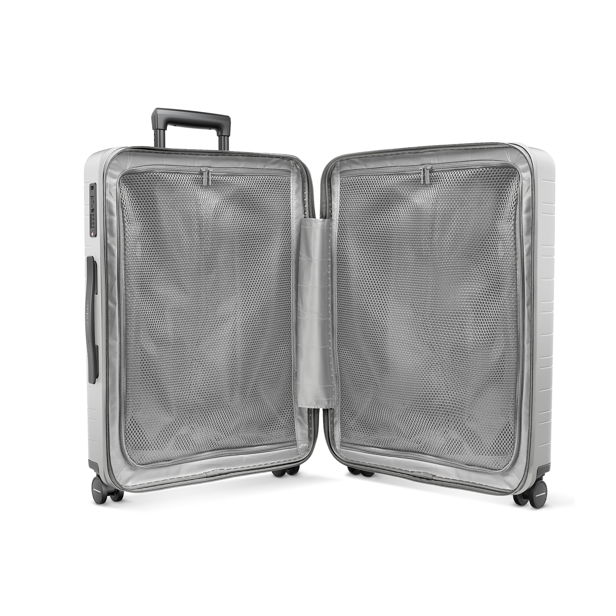 horizn-studios-h6-essential-check-in-trolley-premium-hard-shell-light-quartz-gre image 5
