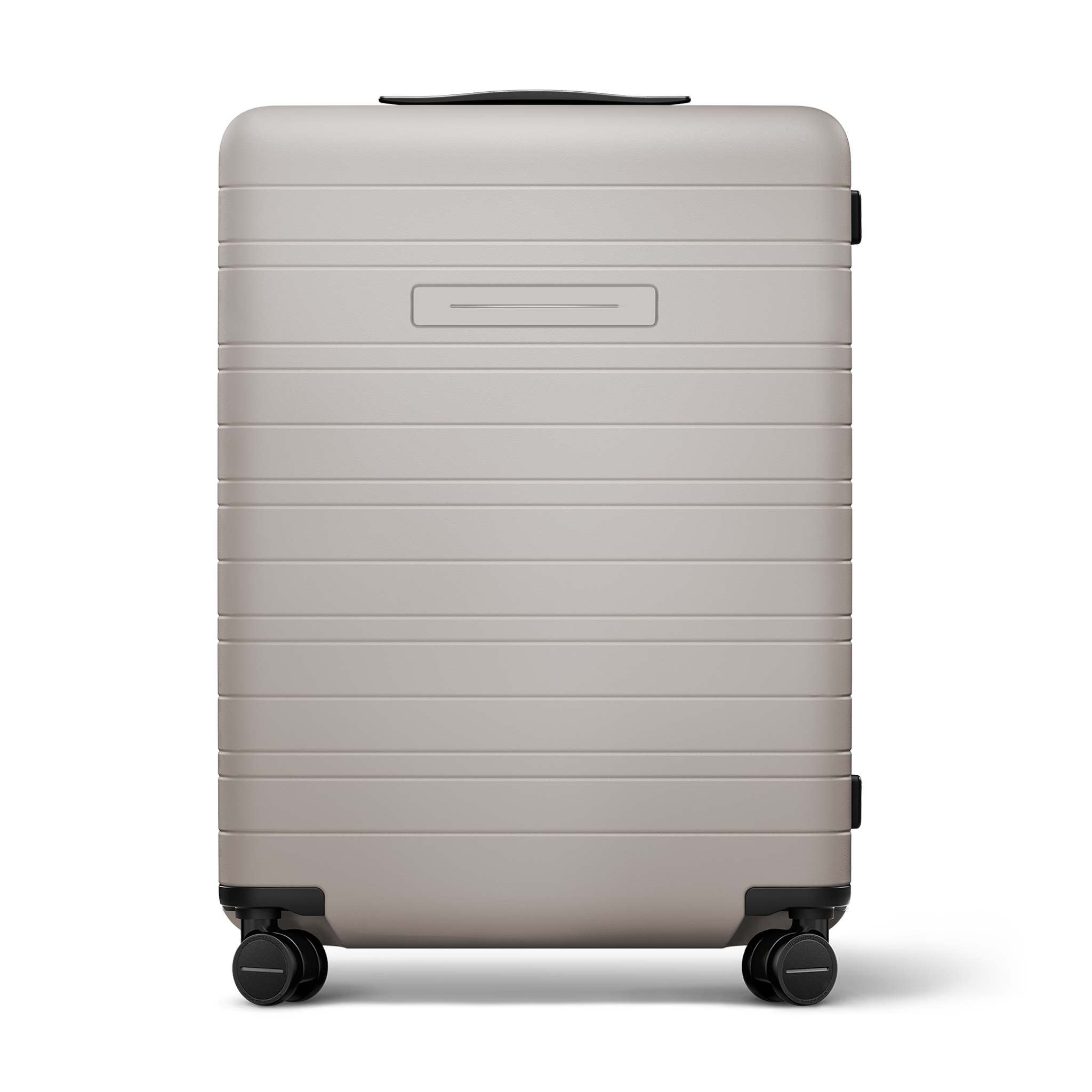 horizn-studios-h6-essential-check-in-trolley-m-sand-grey-premium-hard-shell-64-c image 1