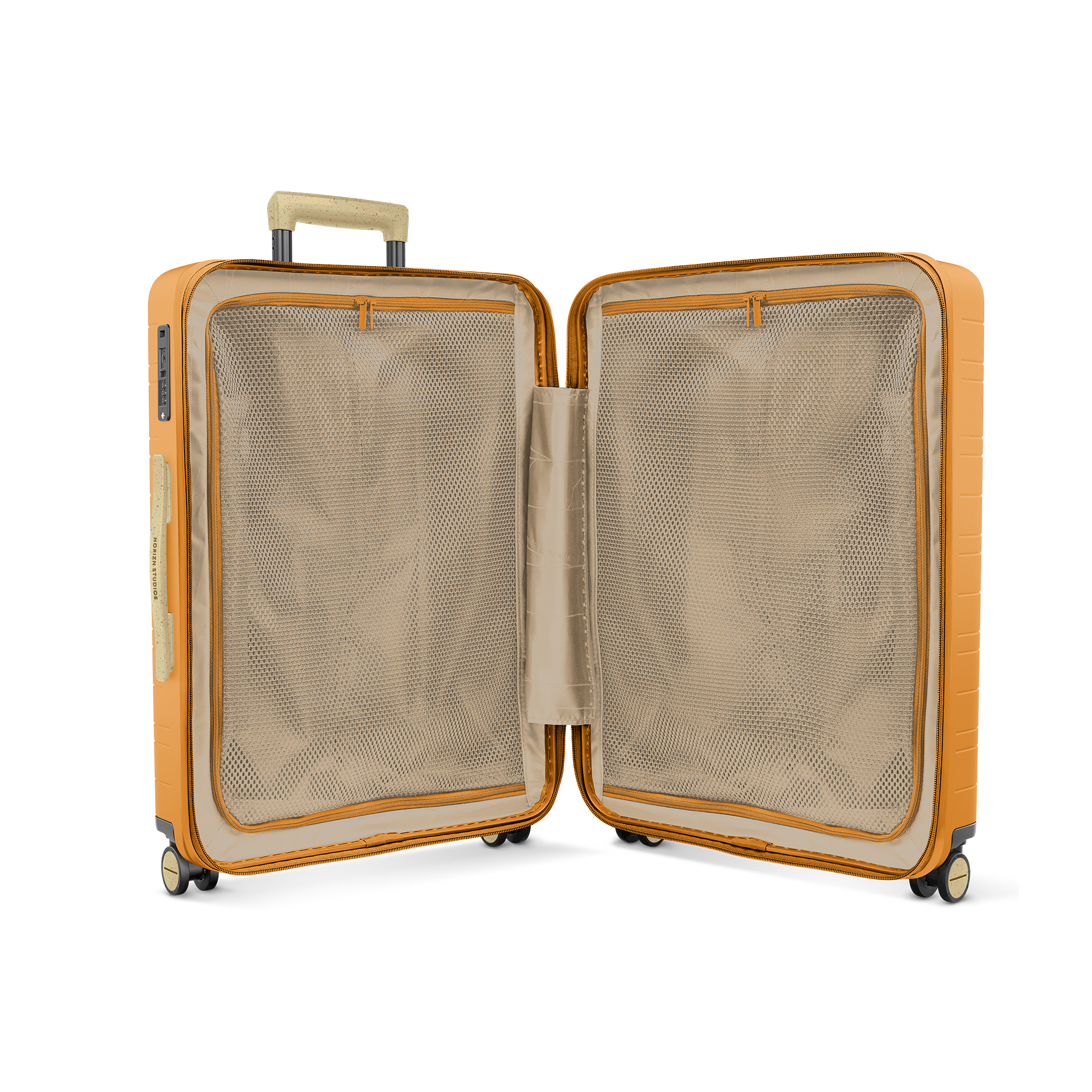 horizn-studios-h6-re-check-in-koffer-gr-e-m-in-bright-amber-vegane-hartschale-au image 5
