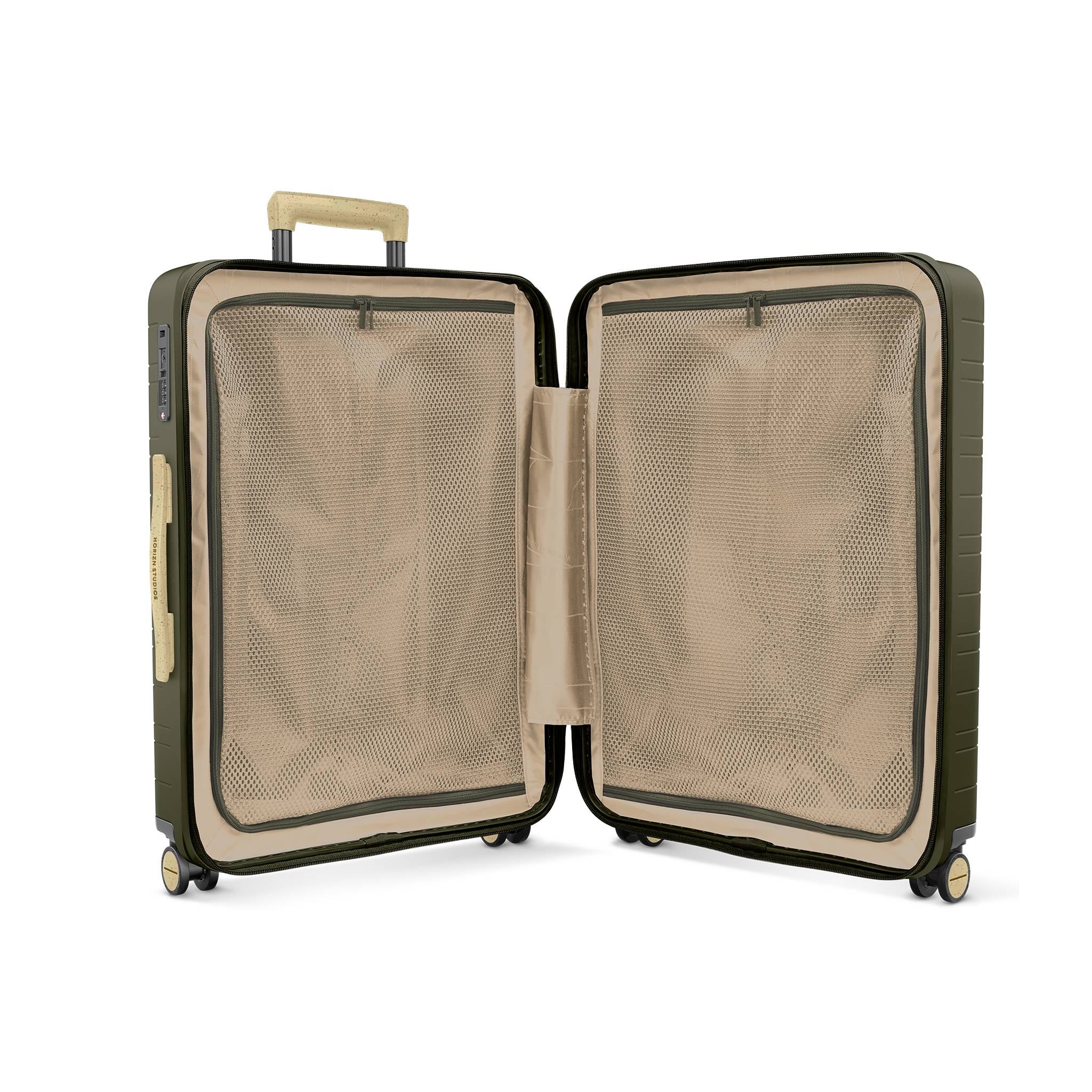 horizn-studios-h6-re-check-in-m-trolley-dark-olive-hard-shell-aus-recyceltem-kun image 5
