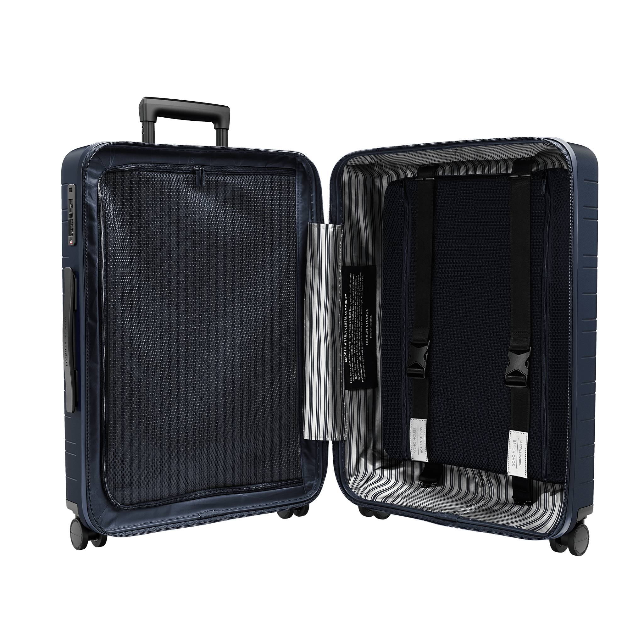 horizn-studios-h6-soho-house-edition-check-in-trolley-64-cm-night-blue-hard-shel image 6