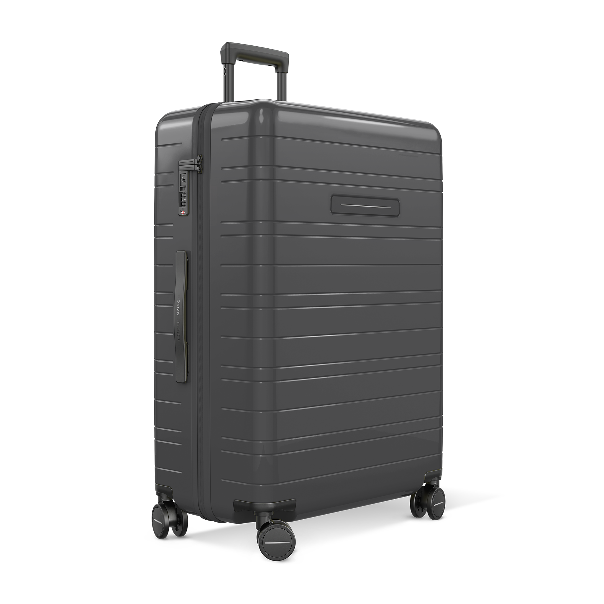 horizn-studios-h7-essential-aufgabengep-ck-trolley-glossy-graphite-check-in-size image 2