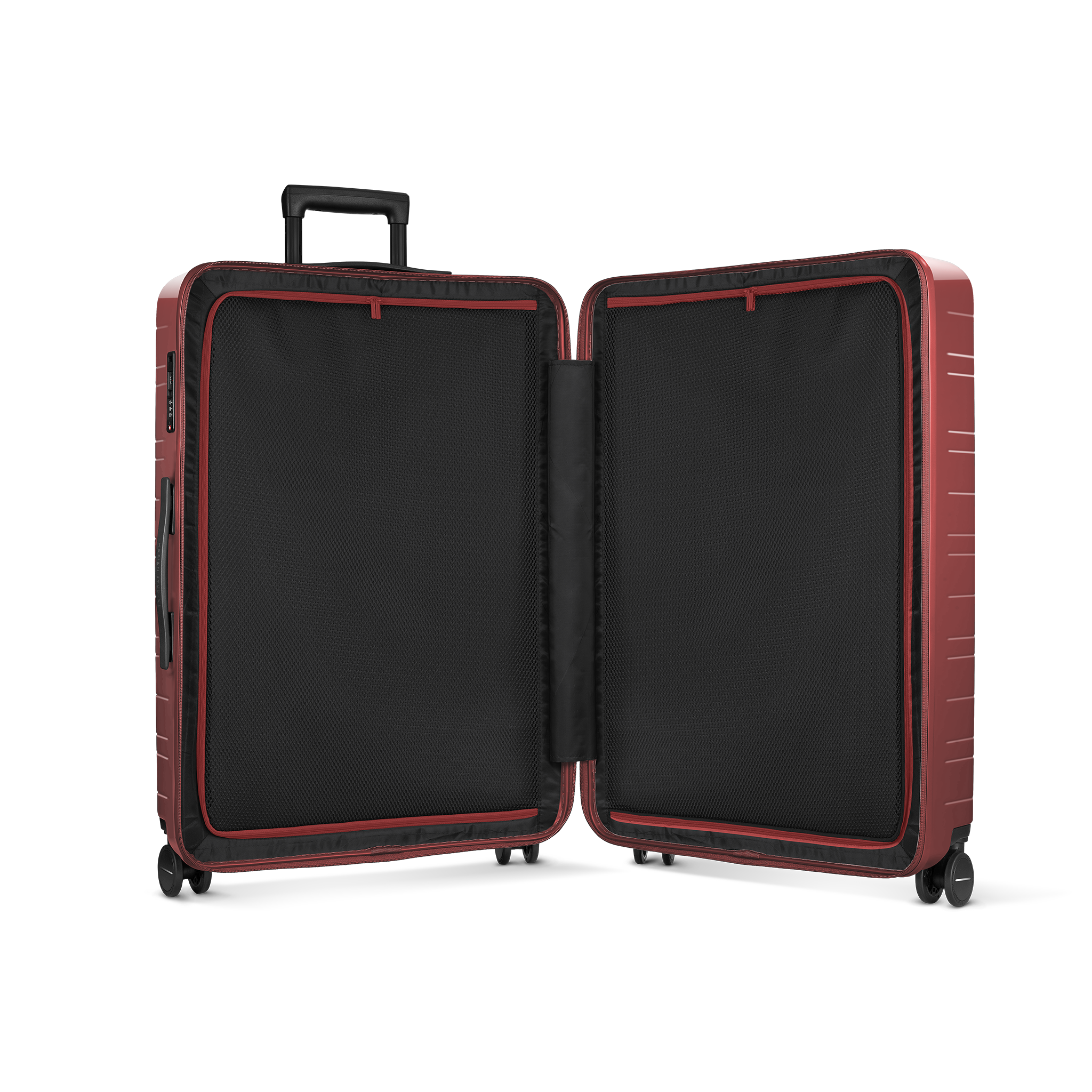 horizn-studios-h7-essential-glossy-true-red-premium-hartschalen-koffer-check-in- image 5